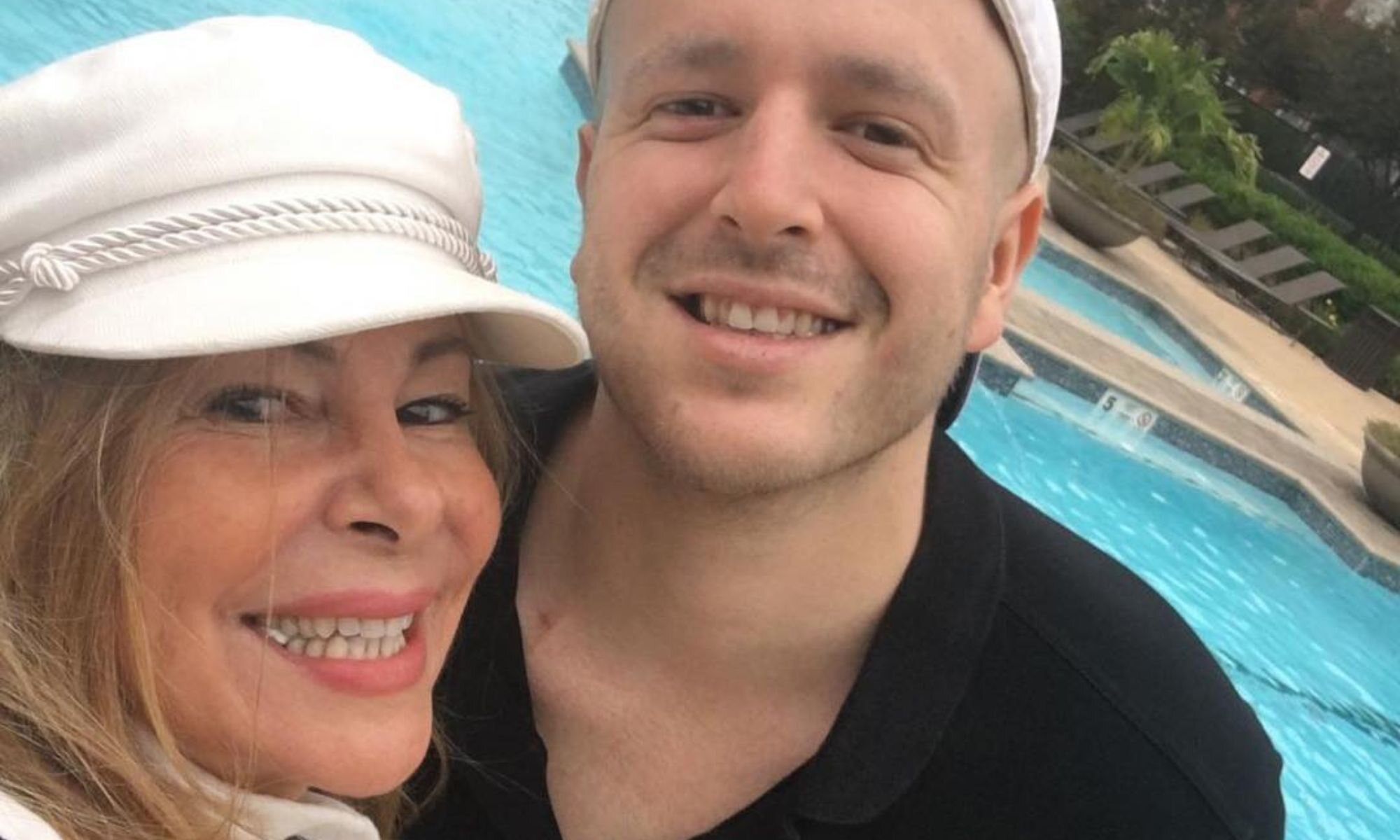 Ana Obregón con Aless Lequio