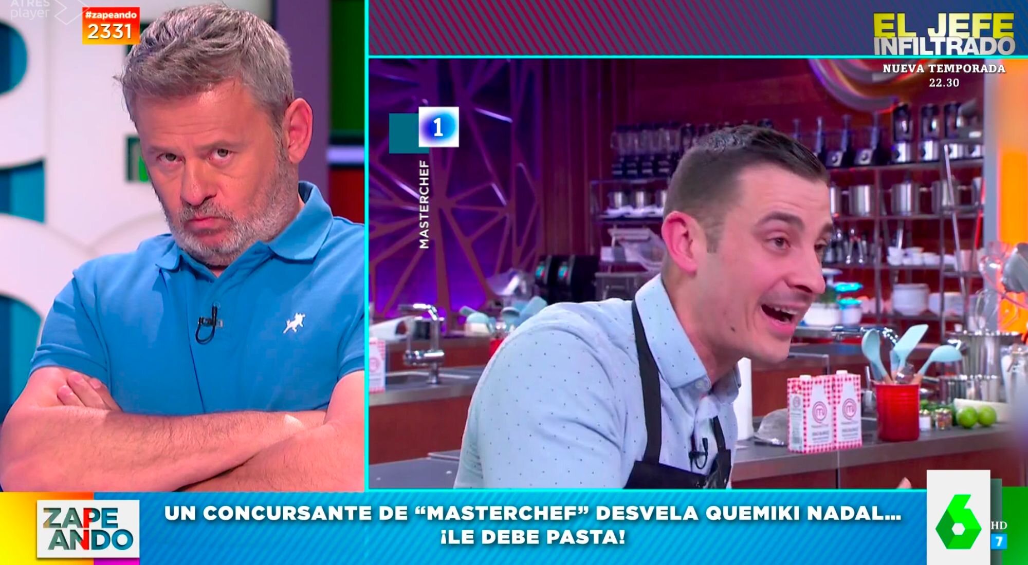 Miki Nadal en &#39;Zapeando&#39;