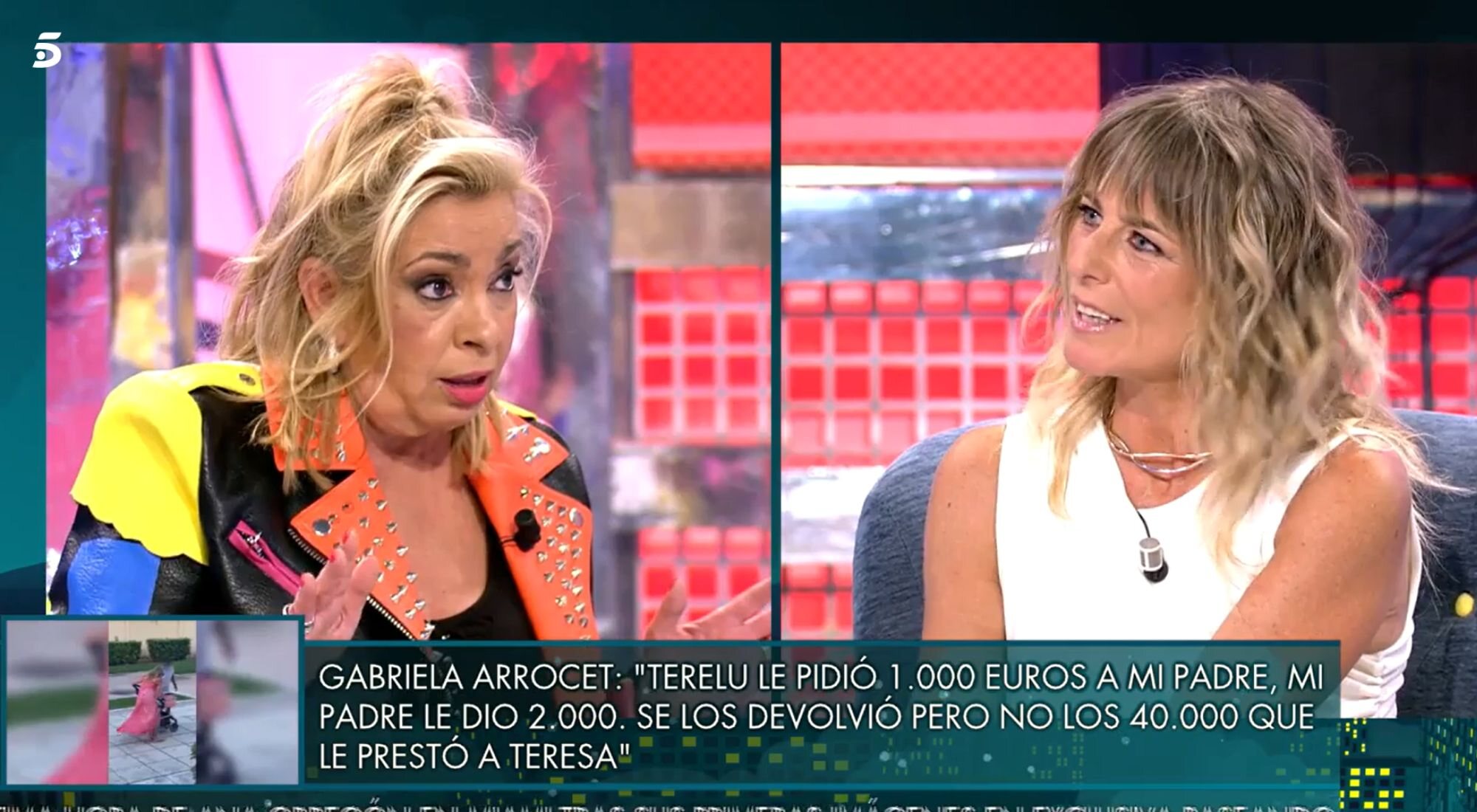 Carmen Borrego y Gabriela Arrocet