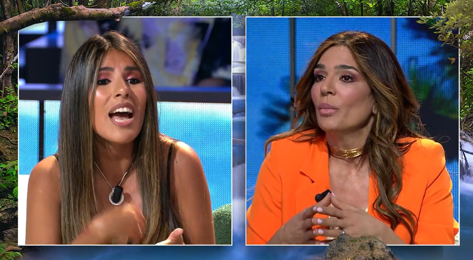 Isa Pantoja y Raquel Bollo discuten en la octava gala de 'Supervivientes'