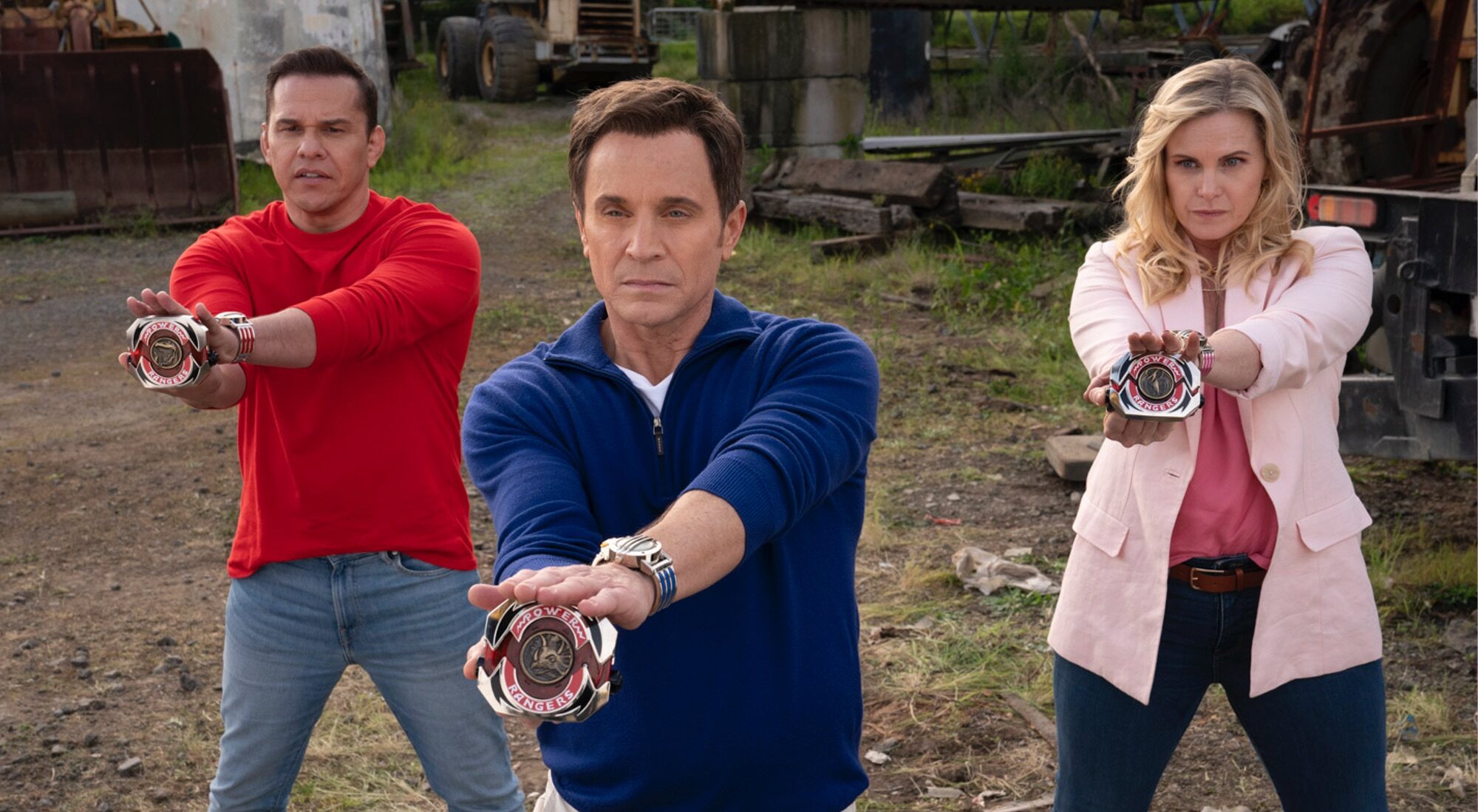 Rocky, Billy y Katherine en 'Power Rangers: Once & Always'