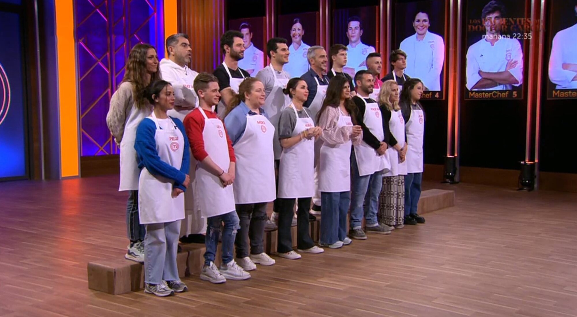 Los aspirantes de 'MasterChef 11' en el décimo programa