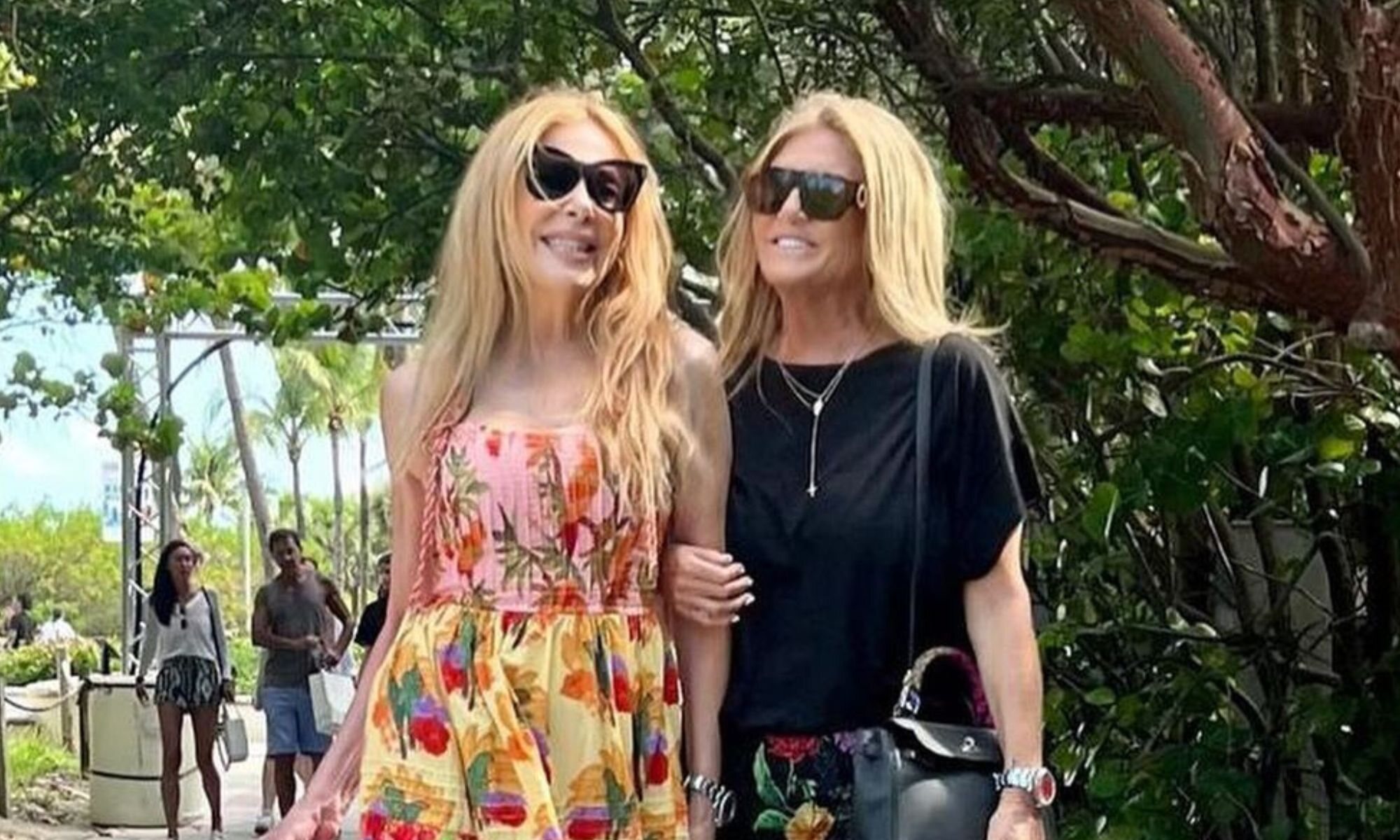 Susana Uribarri y Ana Obregón en Miami