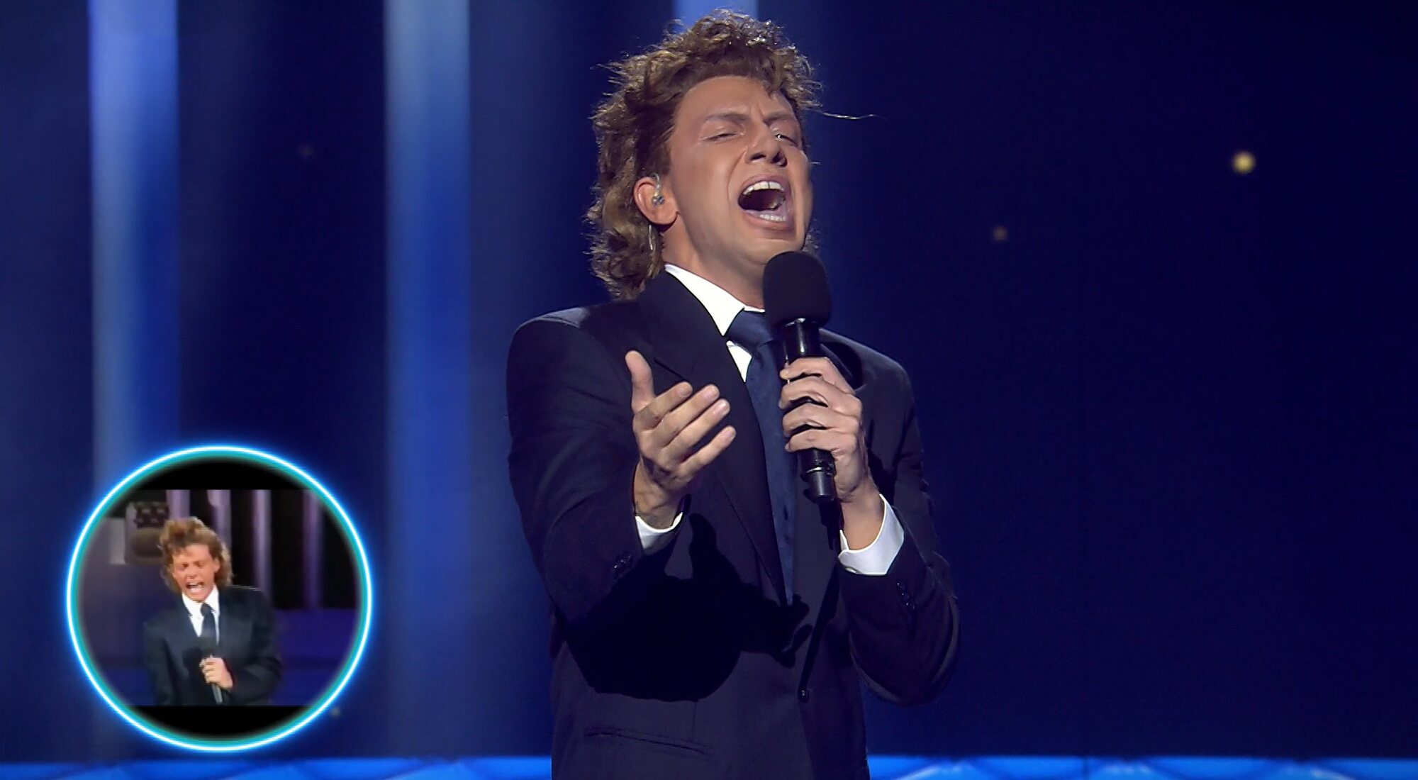 Jadel imita a Luis Miguel en la quinta gala de &#39;Tu cara me suena 10&#39;