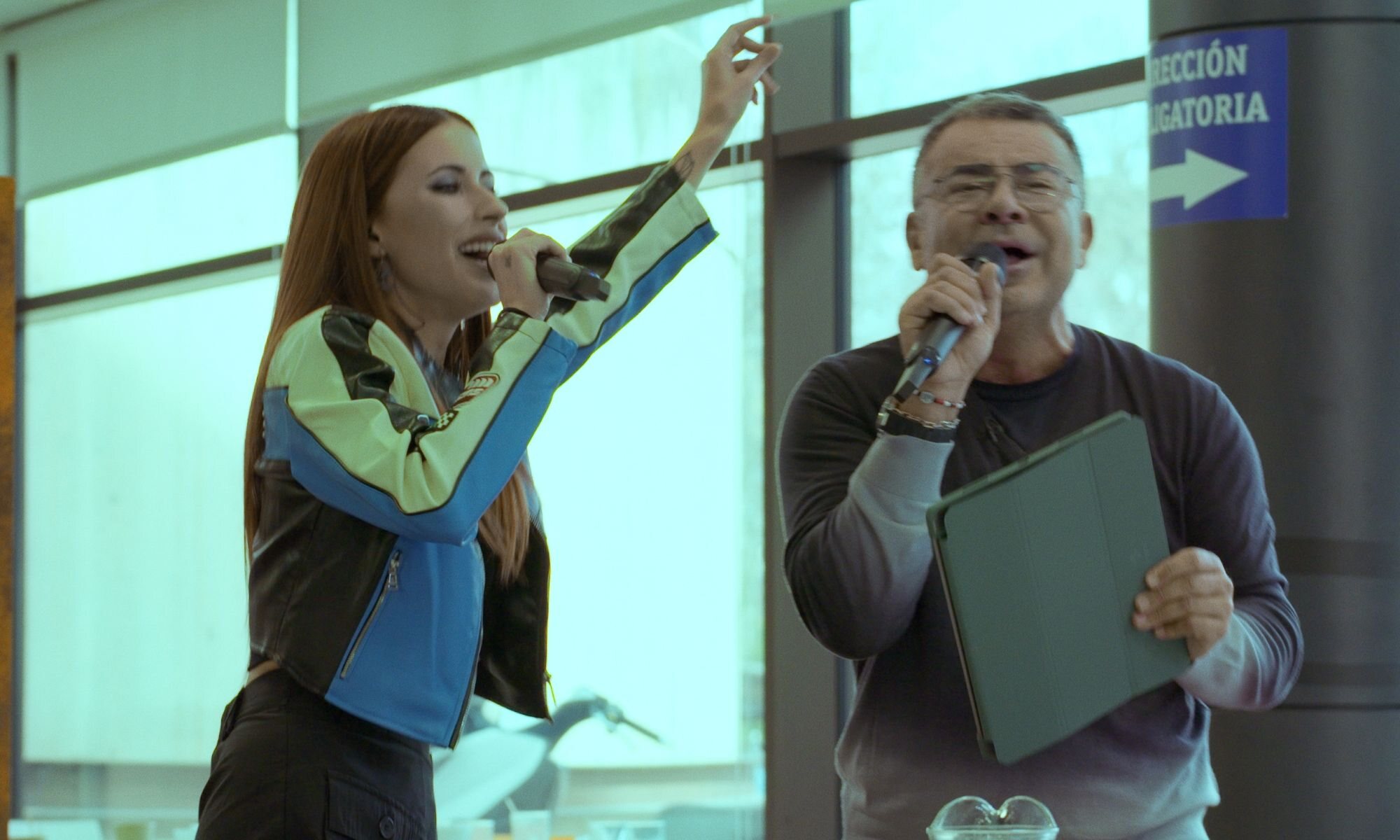 Vicco y Jorge Javier Vázquez en 'La matemática del espejo'