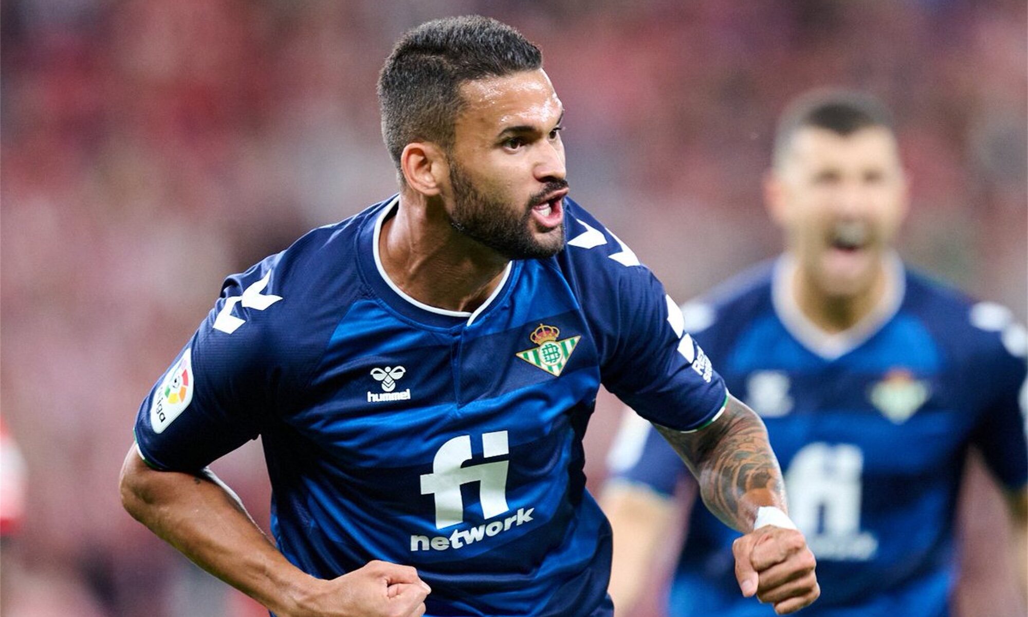 El Betis en el partido de LaLiga