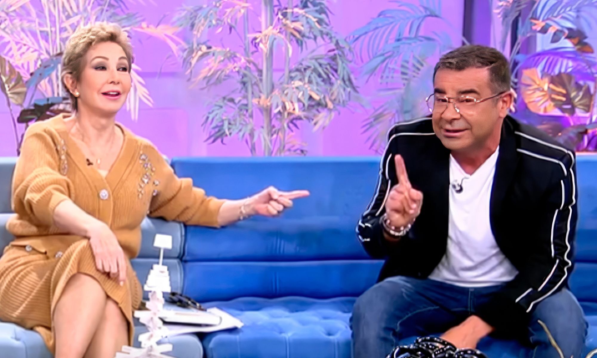 Ana Rosa Quintana y Jorge Javier Vázquez