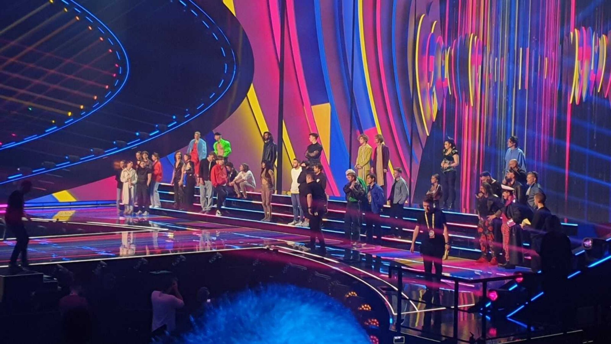 Imagen del ensayo de la primera semifinal de Eurovision 2023