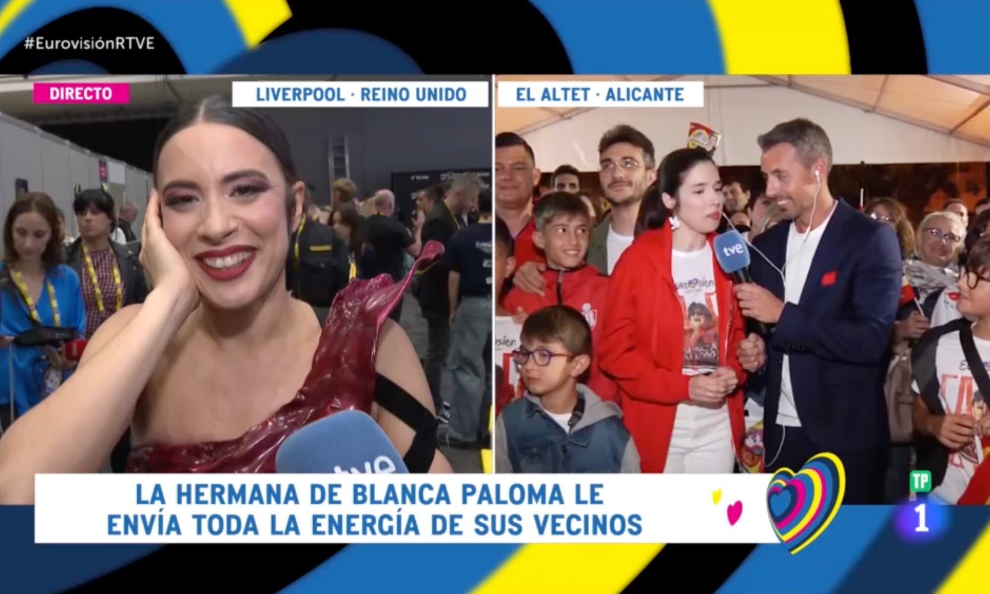 Blanca Paloma conecta con su hermana tras participar en Eurovisión 2023