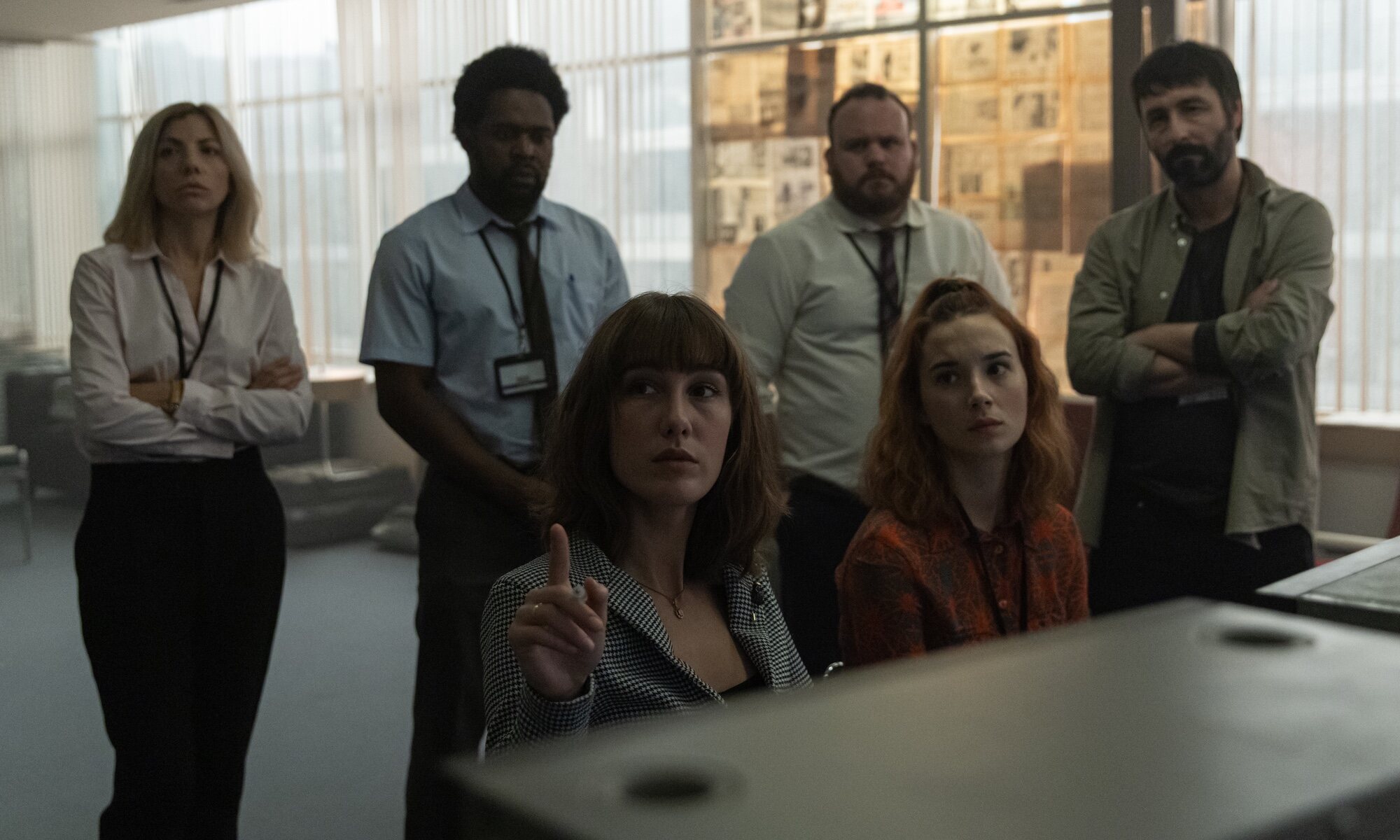 Ana y si equipo, en 'El silencio'