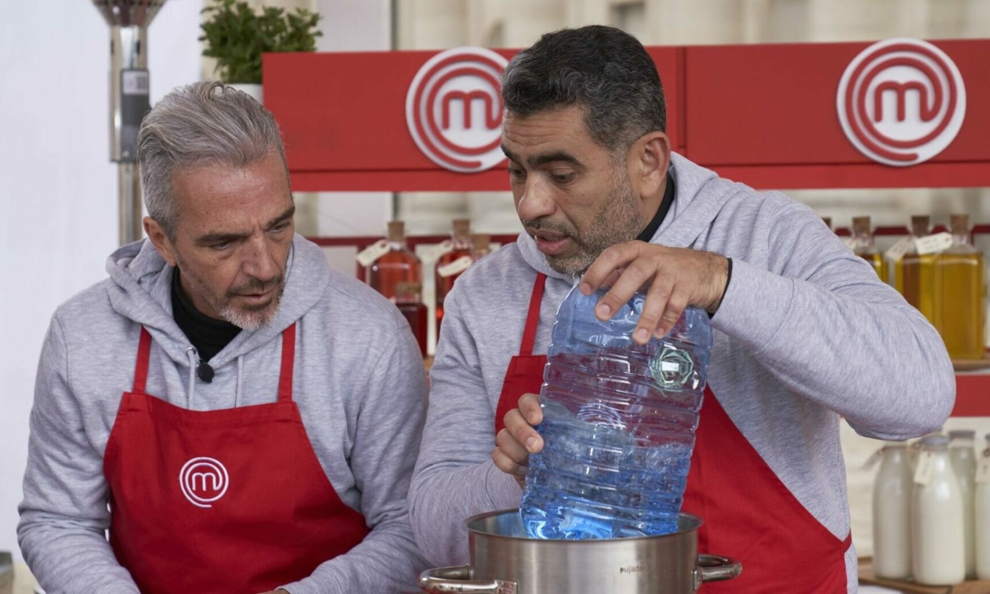 Fray Marcos y Francesc en 'MasterChef'
