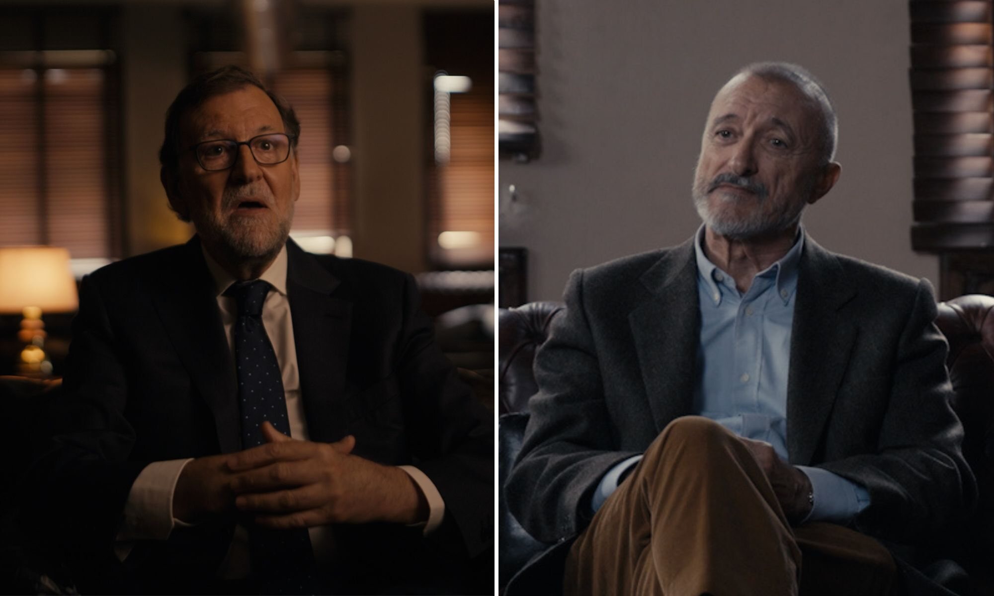 Mariano Rajoy y Arturo Pérez Reverte en 'Supergarcía'