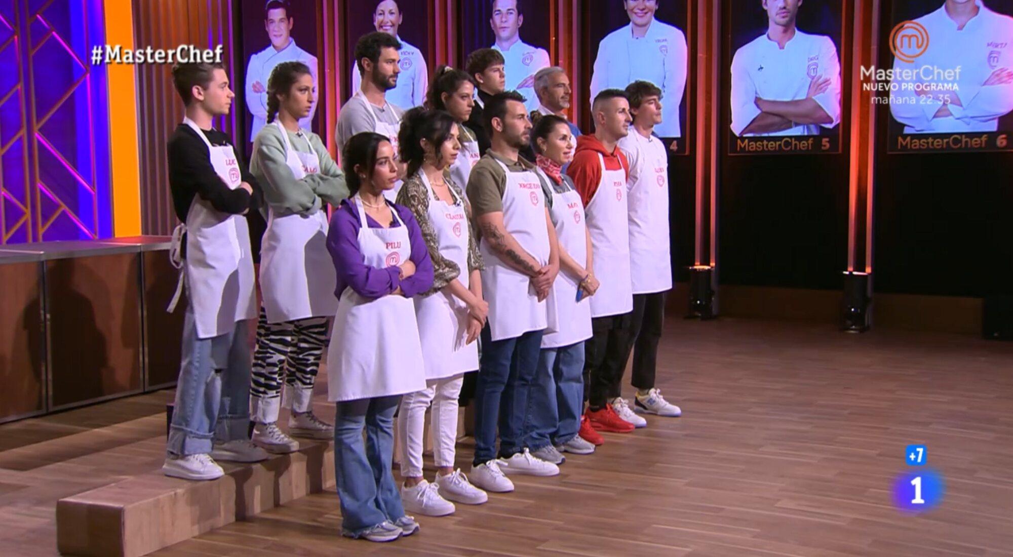 Los aspirantes de 'MasterChef 11' en el decimoséptimo programa