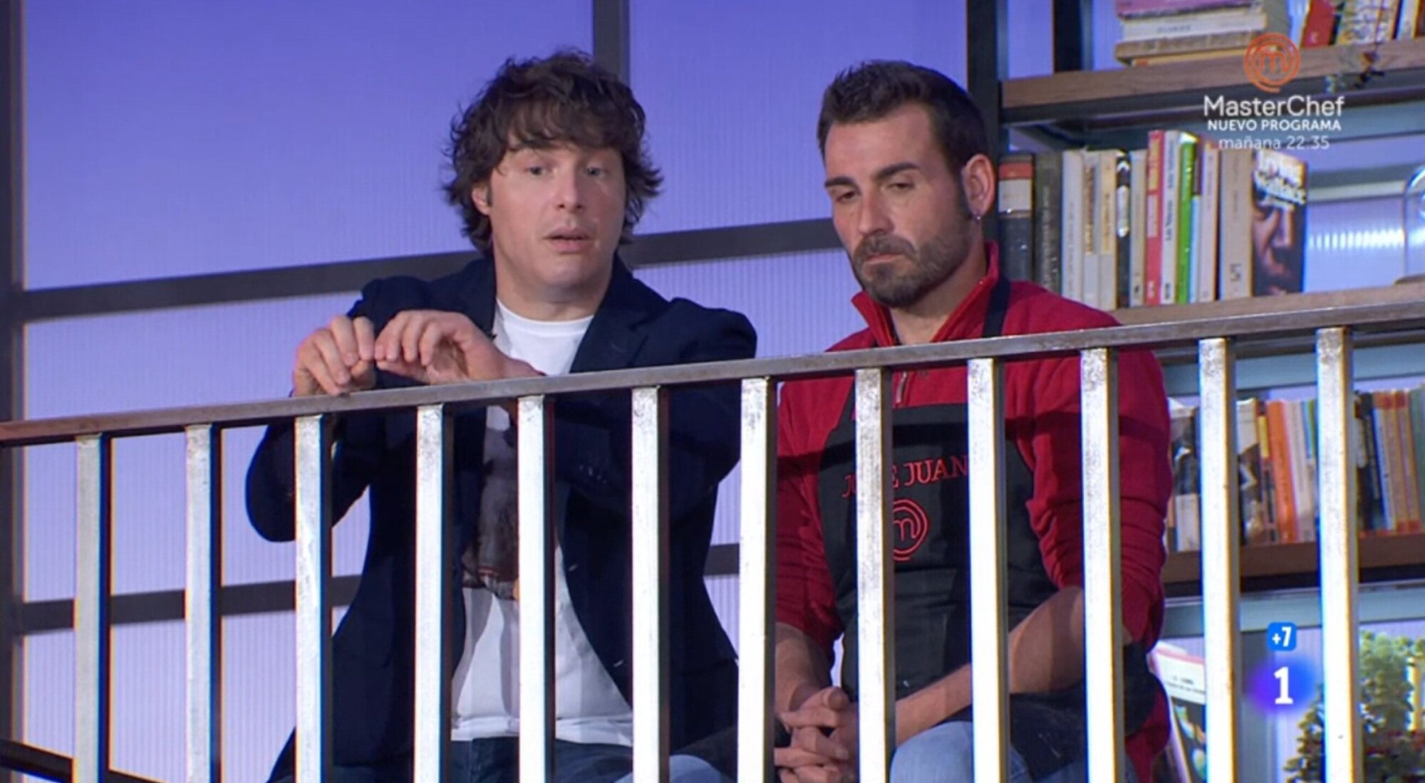 Jordi Cruz se acerca a hablar con Jorge Juan tras su rifirrafe en 'MasterChef 11'