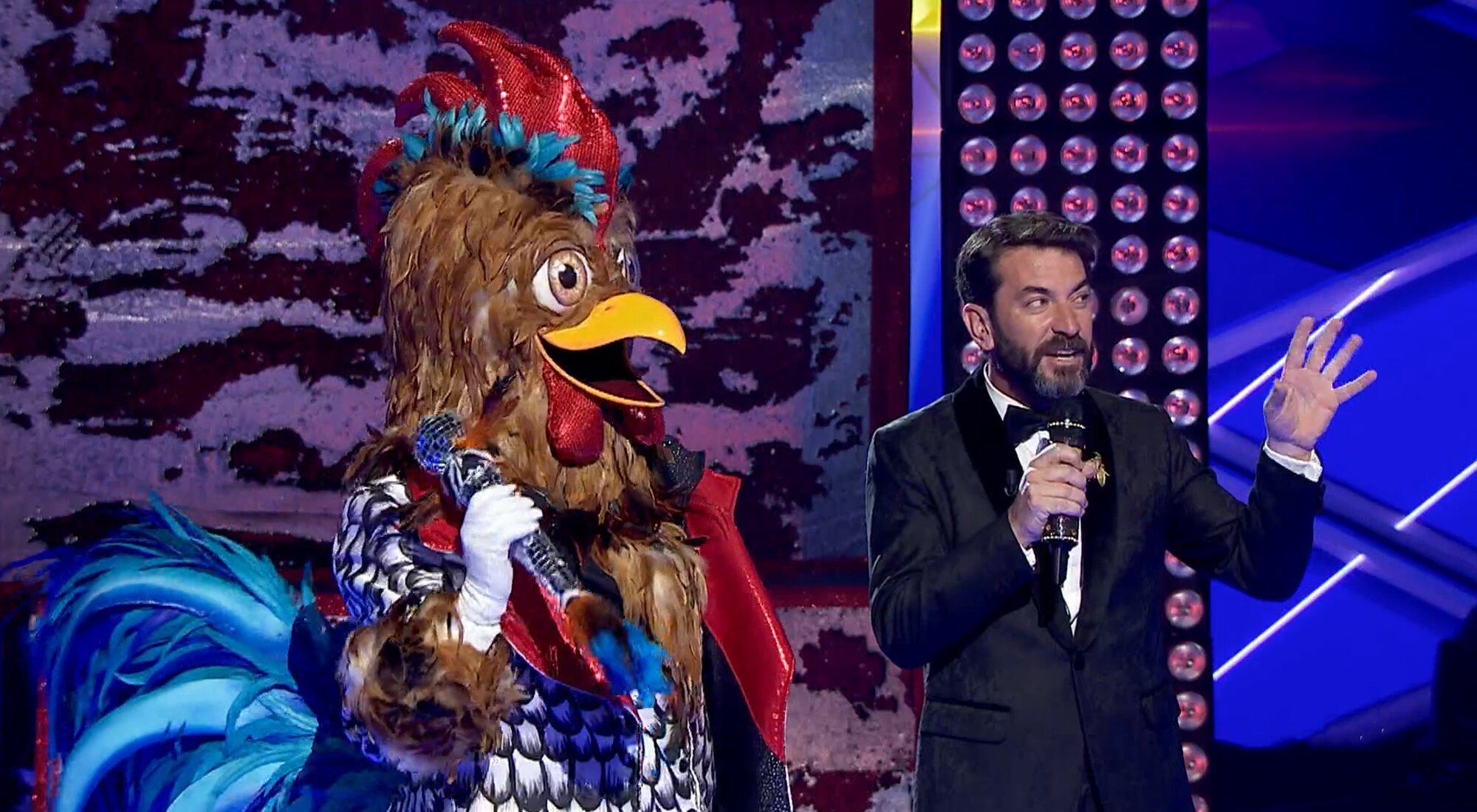 Gallo, junto a Arturo Valls, en su primera entrega en 'Mas Singer 3'