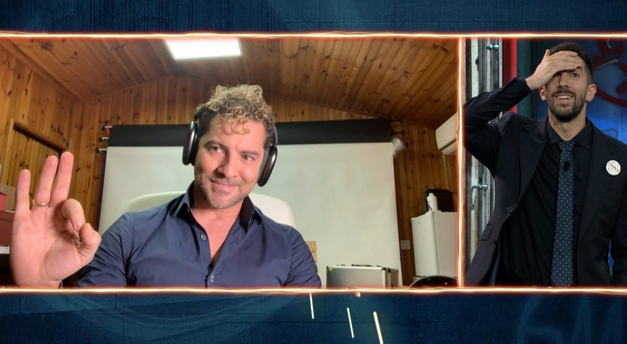 David Bisbal interviene por sorpresa en 'La resistencia' para hablar con David Broncano