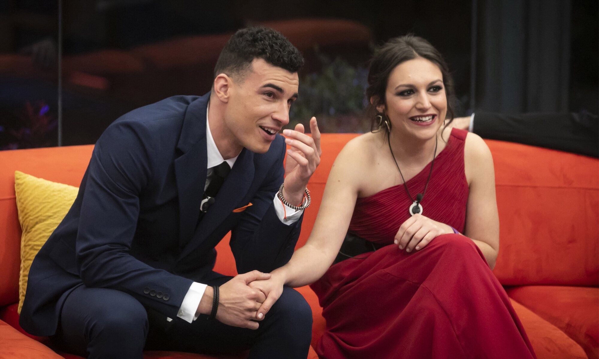 Adrián Tello y Marta Jurado, en 'Secret Story 2'