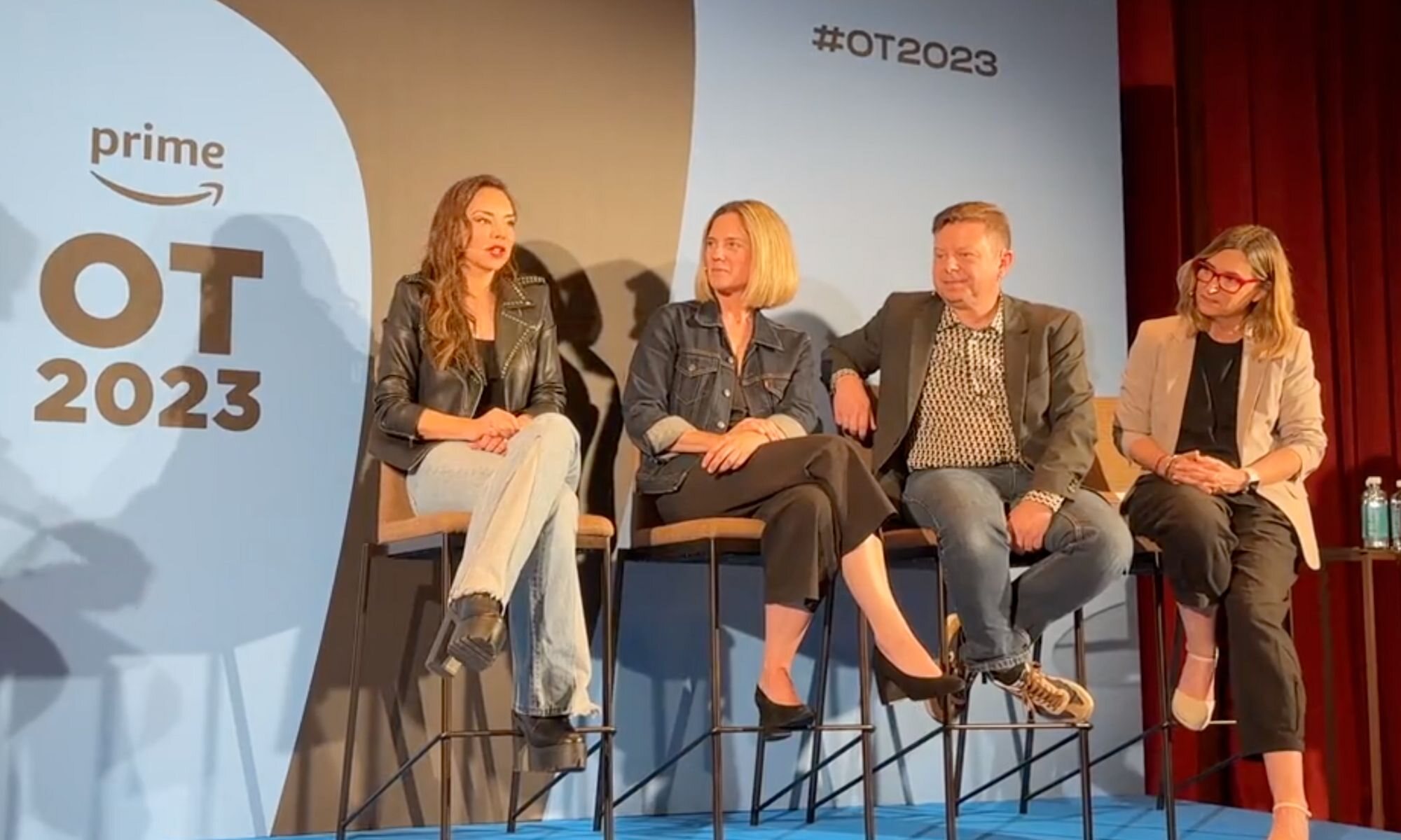 Chenoa, María Jose Rodríguez, Tinet Rubira y Noemí Galera en la presentación de 'OT 2023'