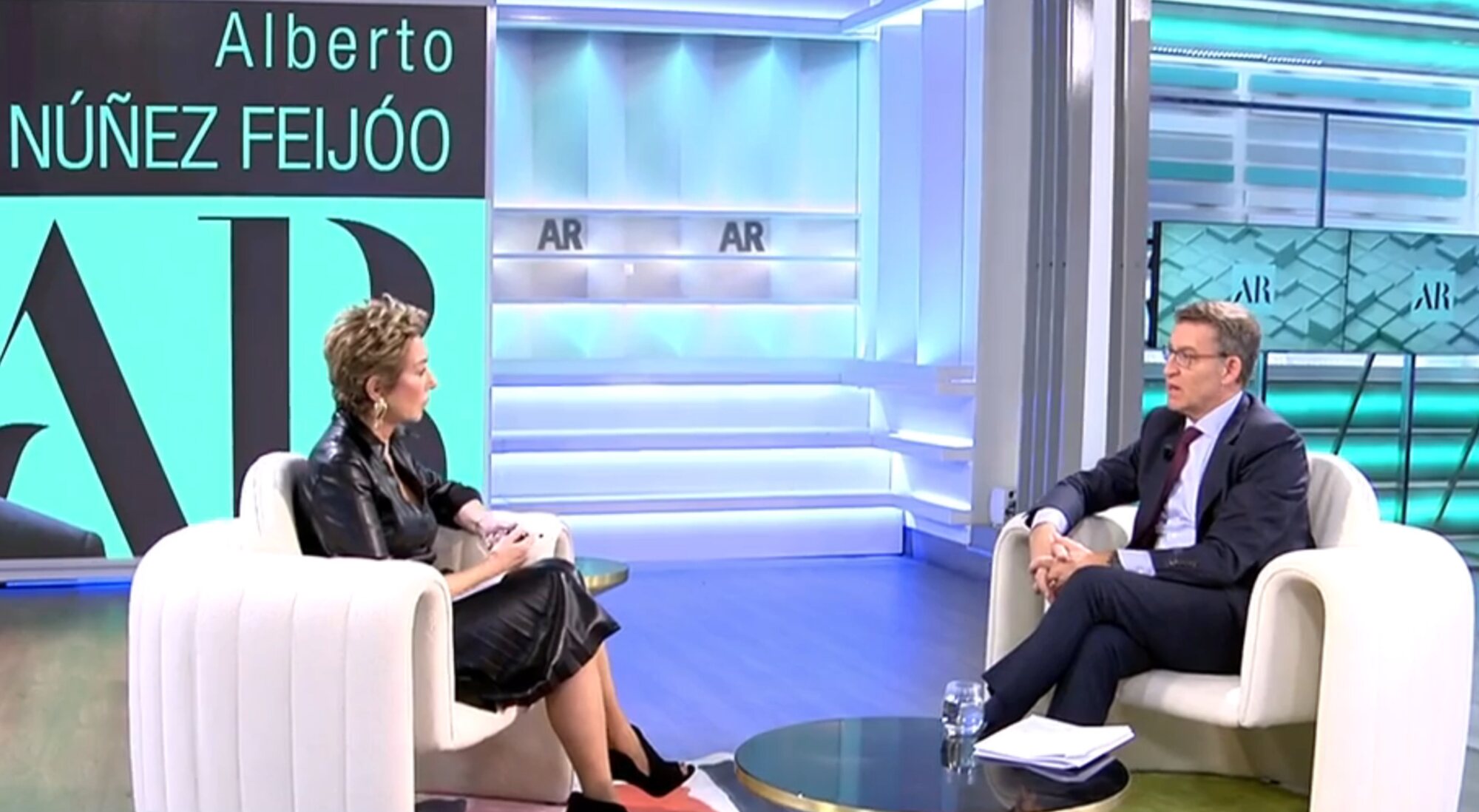 Ana Rosa Quintana entrevista a Alberto Núñez Feijóo