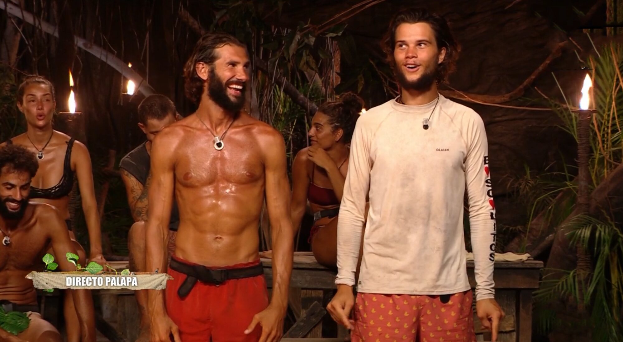 Artùr y Bosco antes de conocer la eliminación del primero en 'Supervivientes'