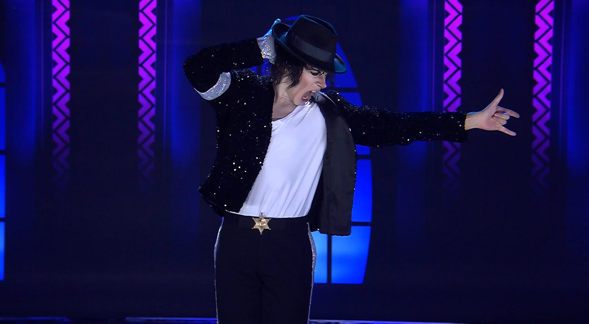 Alfred García imita a Michael Jackson en la gala 10 de 'Tu cara me suena'