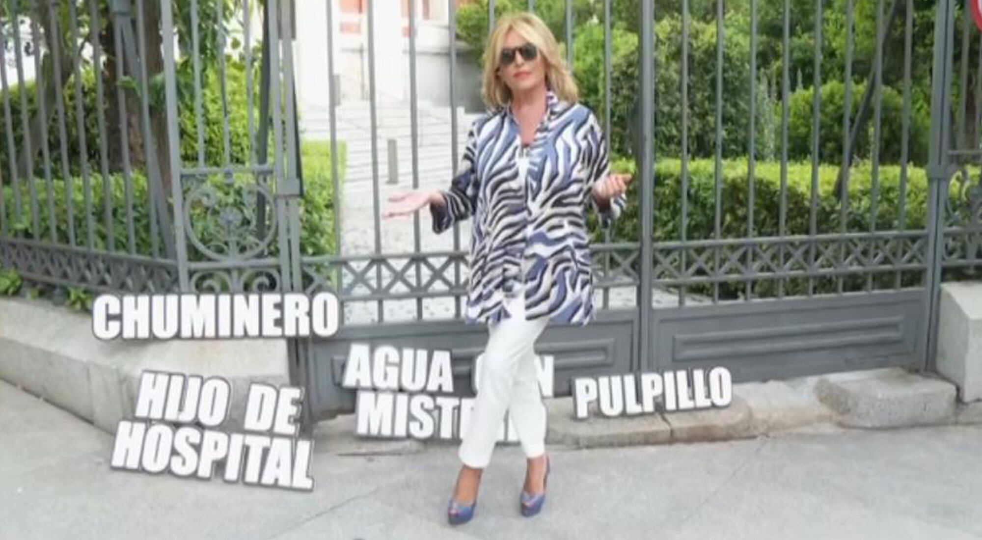 Lydia Lozano se planta ante la sede de la RAE con expresiones de 'Sálvame'