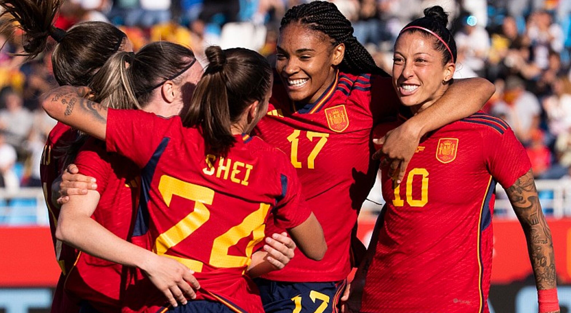 Las jugadoras de la Selección Nacional de España