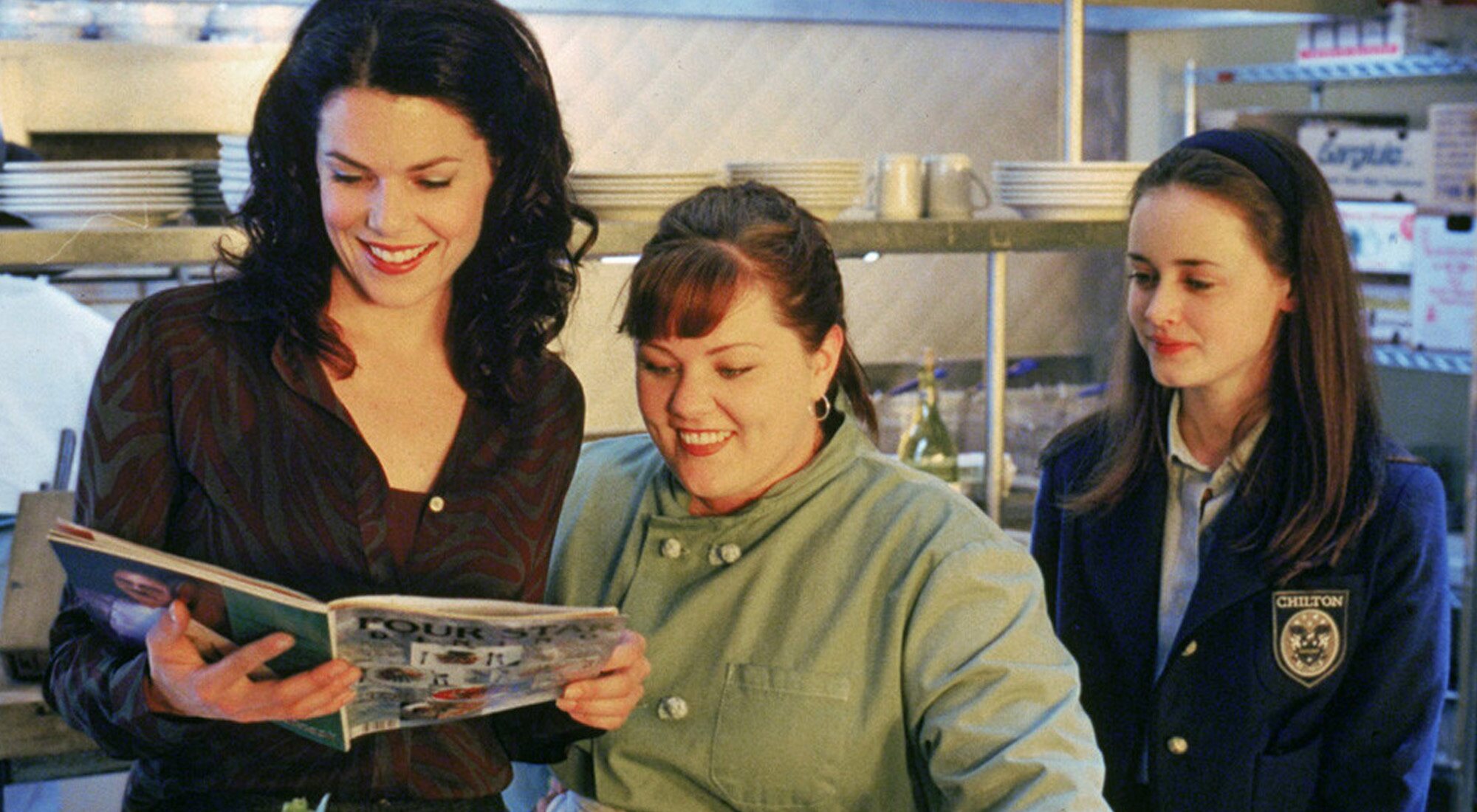 Lorelai, Sookie y Rory en 'Las chicas Gilmore'