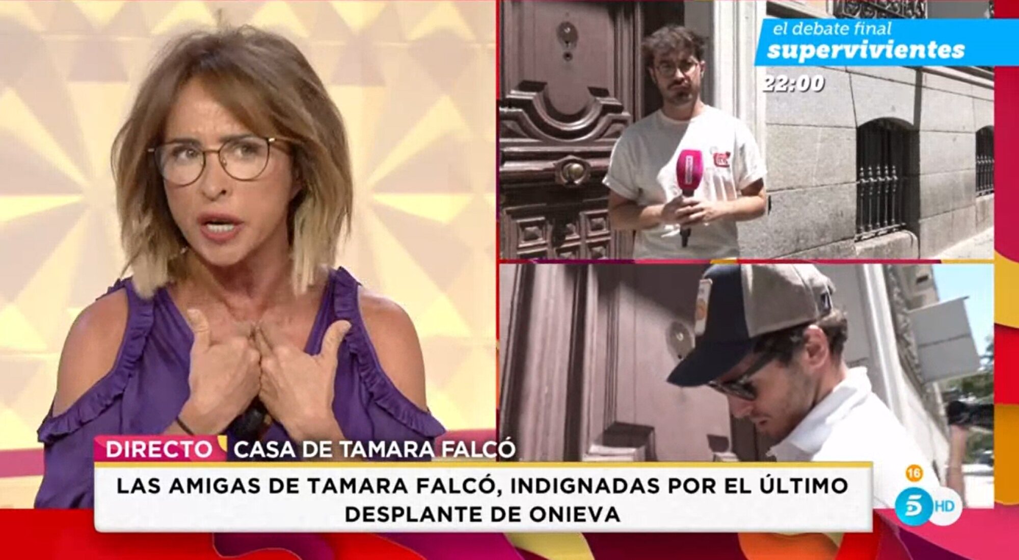 María Patiño critica a Íñigo Onieva desde 'Socialité'
