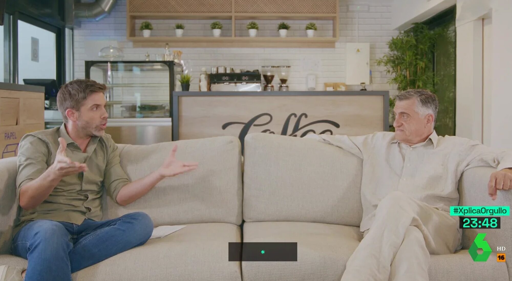 José Yélamo entrevista a El Gran Wyoming en 'laSexta Xplica'