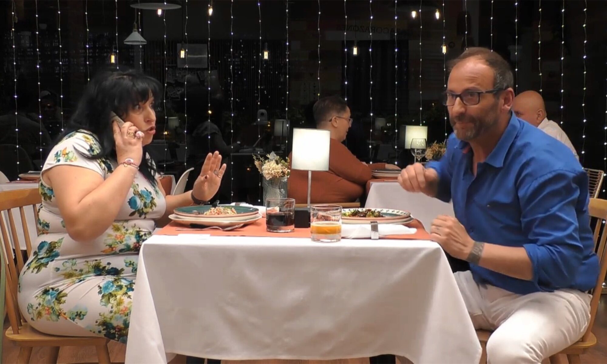 Carolina y Julio, en &#39;First Dates&#39;