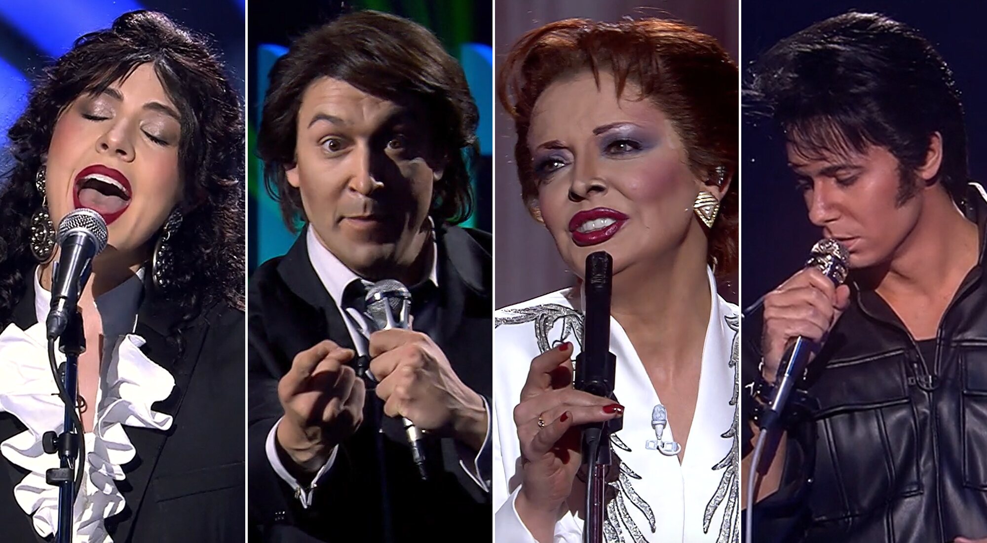 Los cuatro finalistas de 'Tu cara me suena 10' en sus últimas imitaciones antes de la final