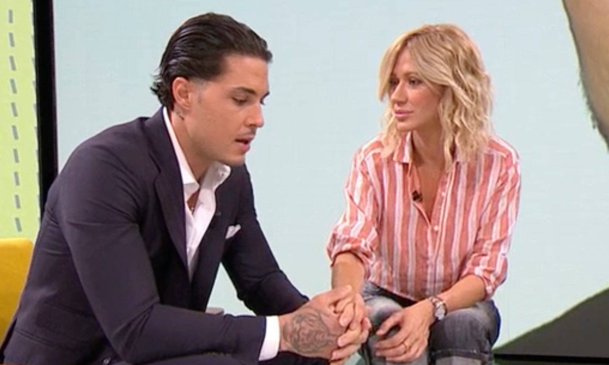 Carlo Costanzia Jr y Susanna Griso, en 'Espejo público'