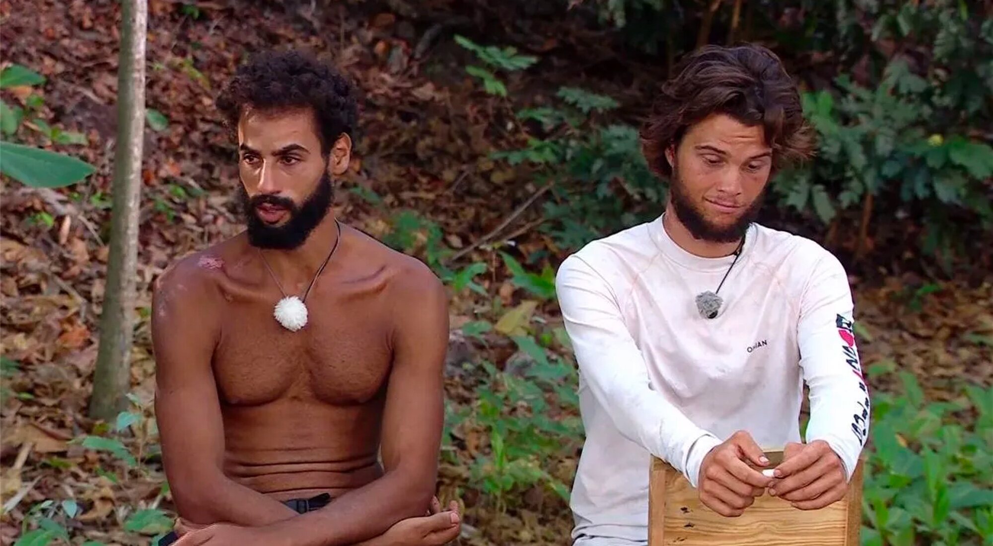 Asraf Beno y Bosco Blach en 'Supervivientes 2023'