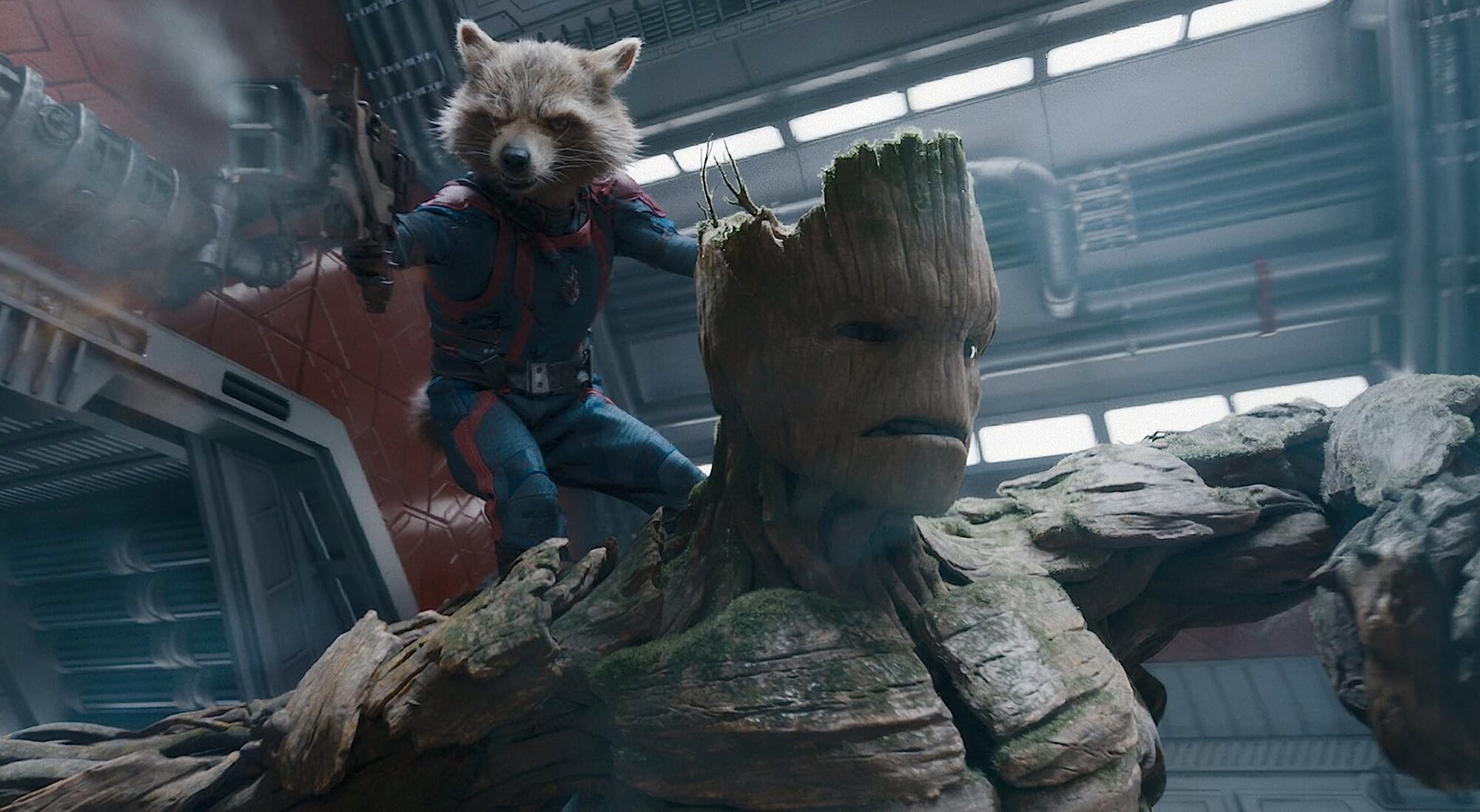 Rocket y Groot y "Guardianes de la Galaxia Vol. 3"