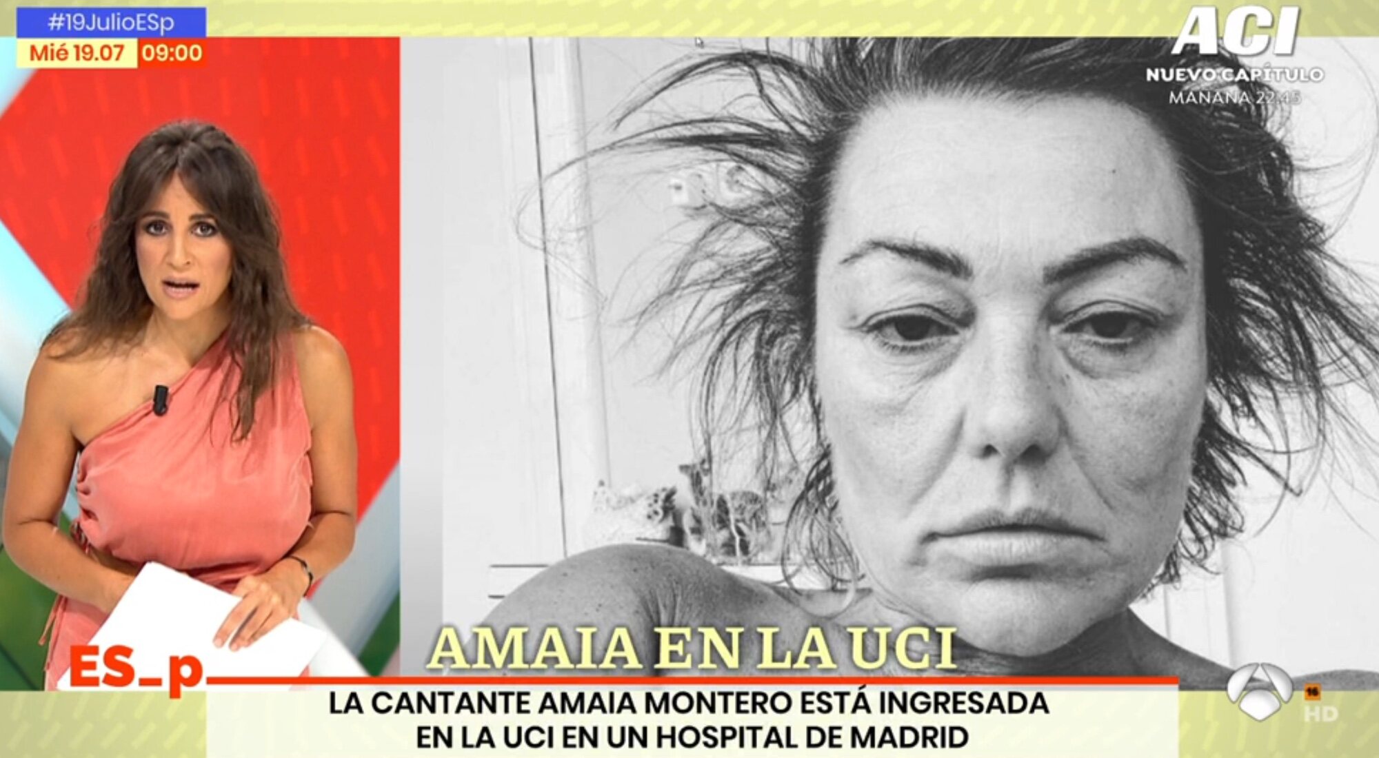 'Espejo público' informa de Amaia Montero