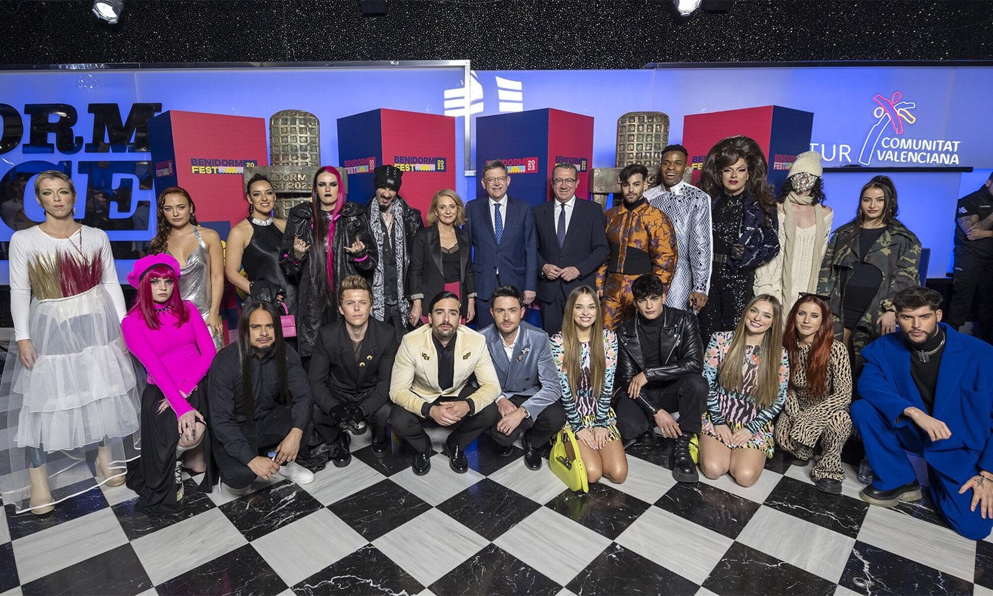 Equipo del Benidorm Fest 2023