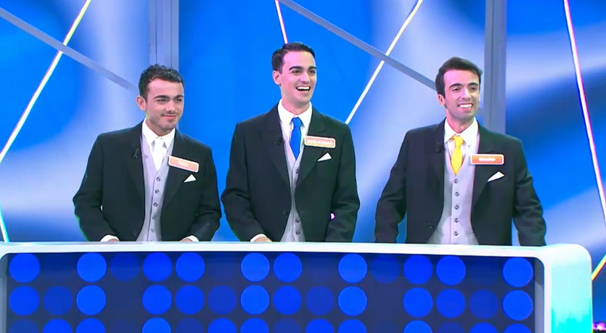 Los Mozos de Arousa en su programa número 50 de 'Reacción en cadena'