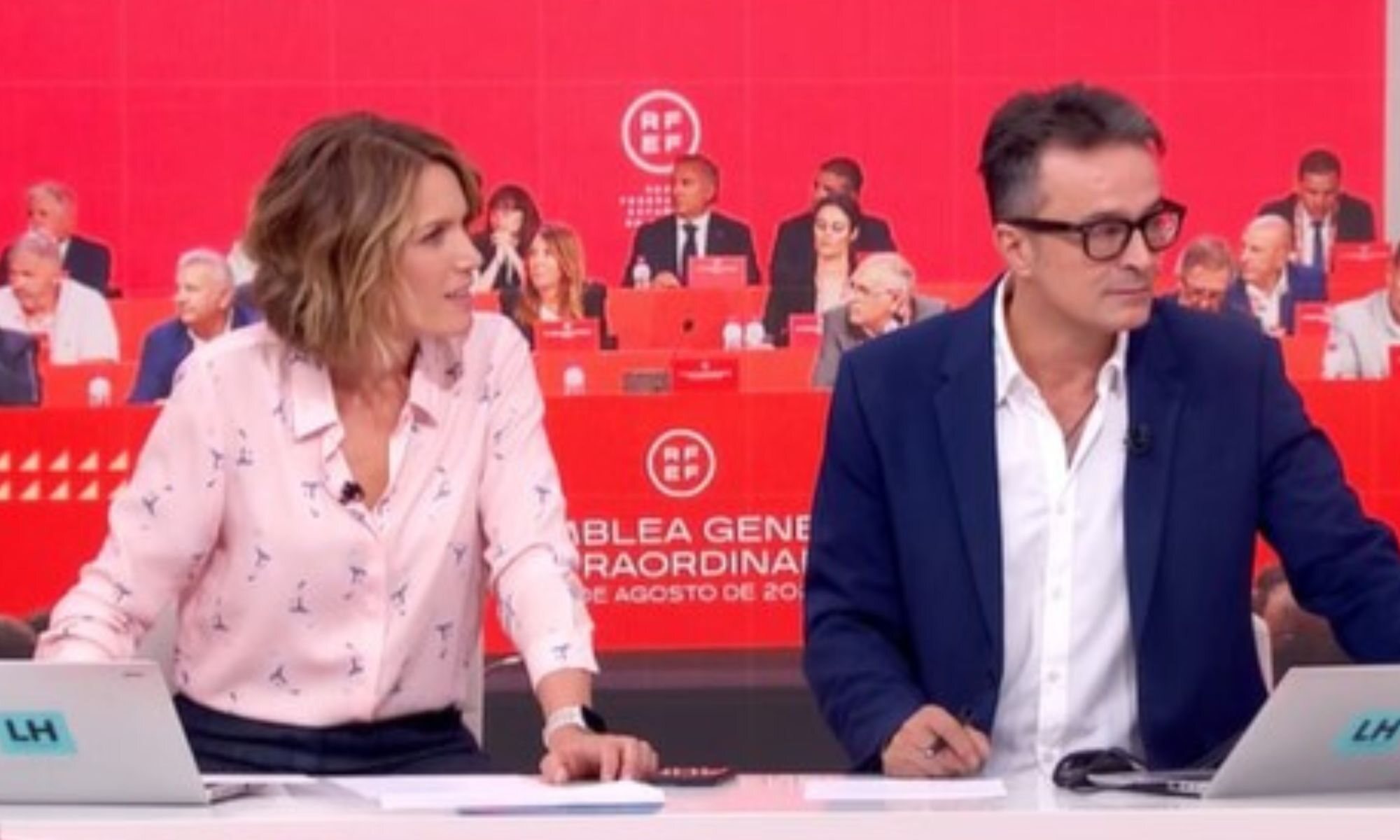 Silvia Intxaurrondo y Marcos López en el especial de 'La hora de La 1'