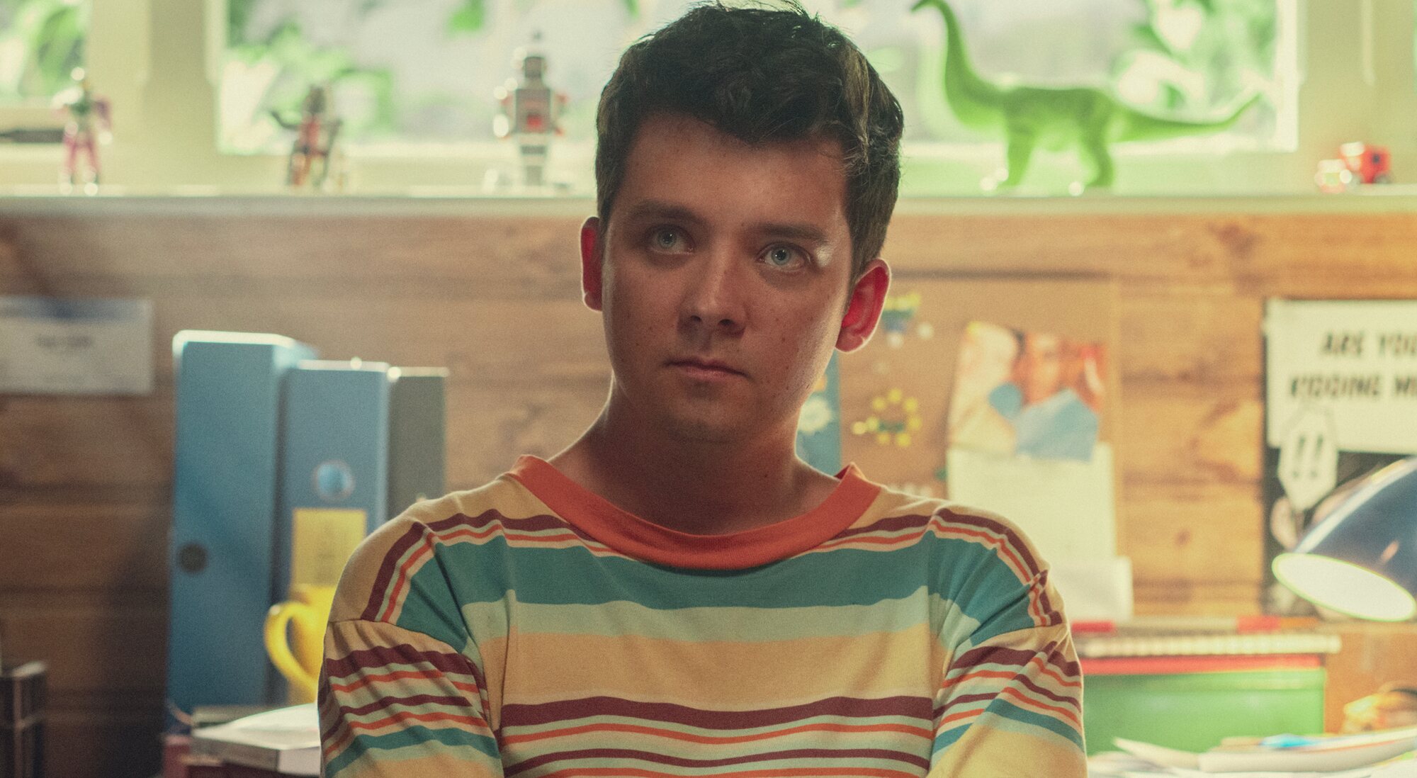 Asa Butterfield en &#39;Sex Education&#39;