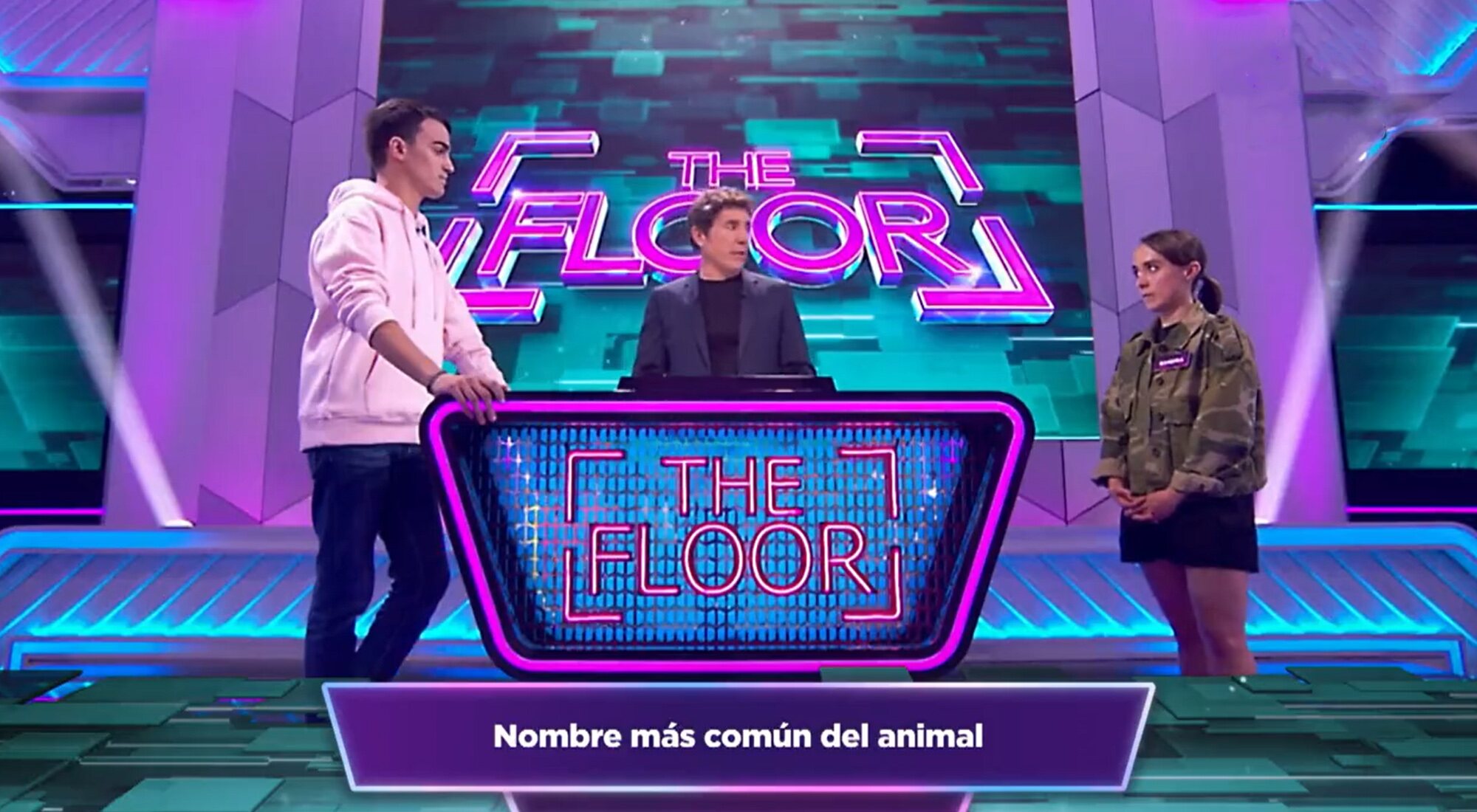 Borjamina se enfrenta a una contrincante en 'The Floor'