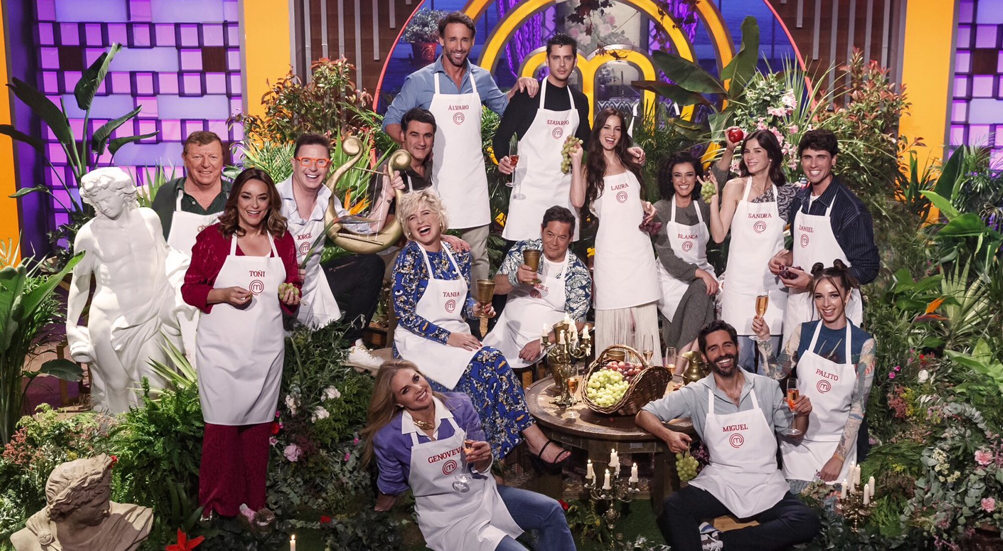 Todos los concursantes de la octava edición de &#39;MasterChef Celebrity&#39;