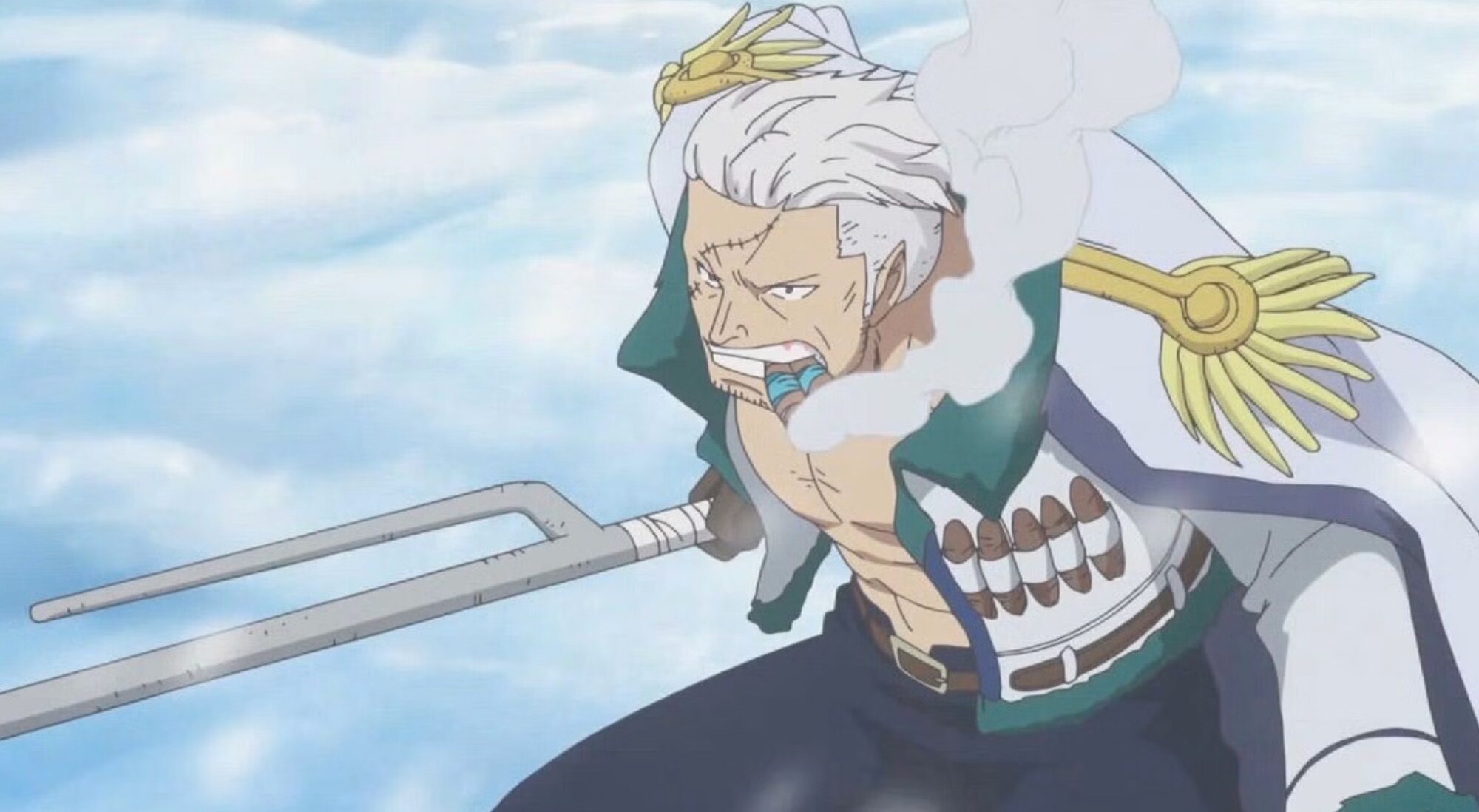 Smoker en el anime de &#39;One Piece&#39;