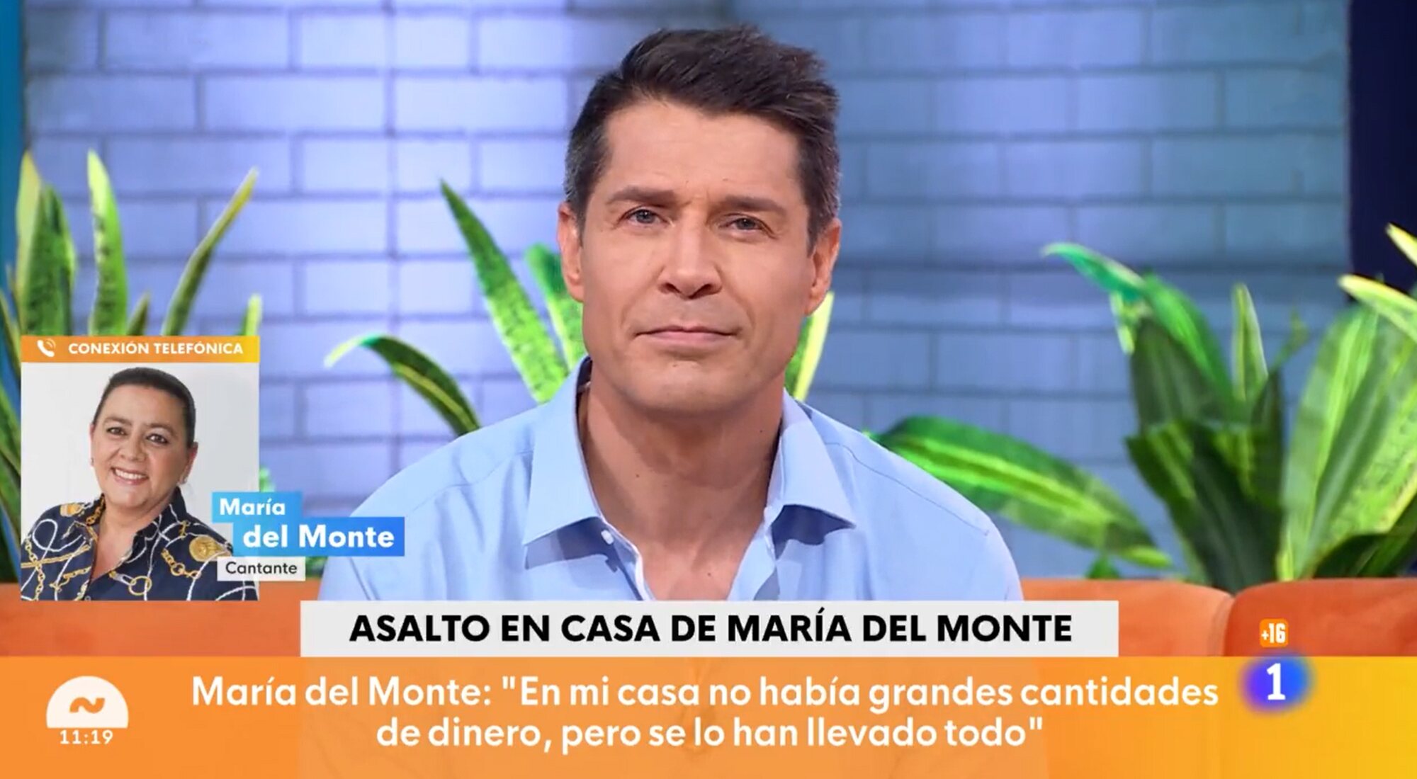 Jaime Cantizano habla con María del Monte en 'Mañaneros'