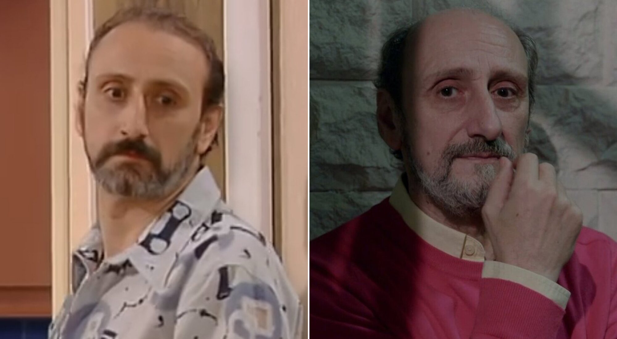 José Luis Gil en el primer episodio de 'Aquí no hay quien viva' y en su última escena de 'La que se avecina' hasta la fecha