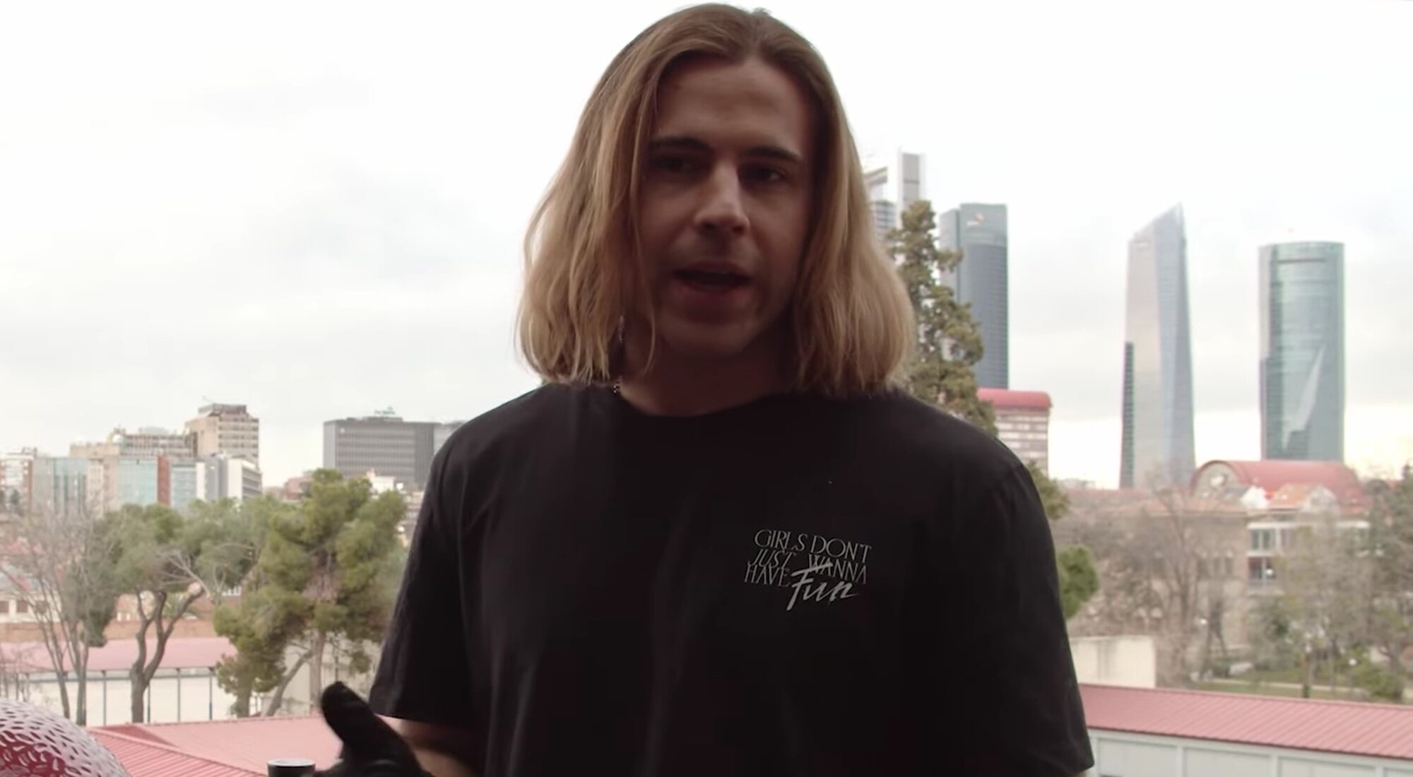 Daniel Sancho en su canal de YouTube