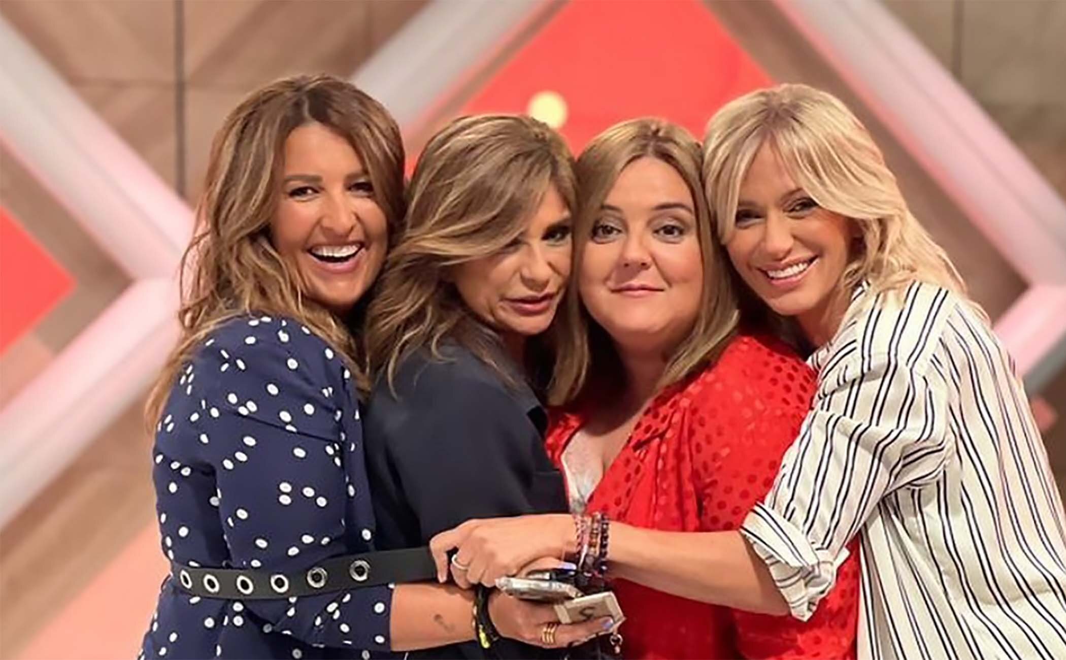 Laura Fa, Gema López, Pilar Vidal y Susanna Griso en &#39;Espejo Público&#39;
