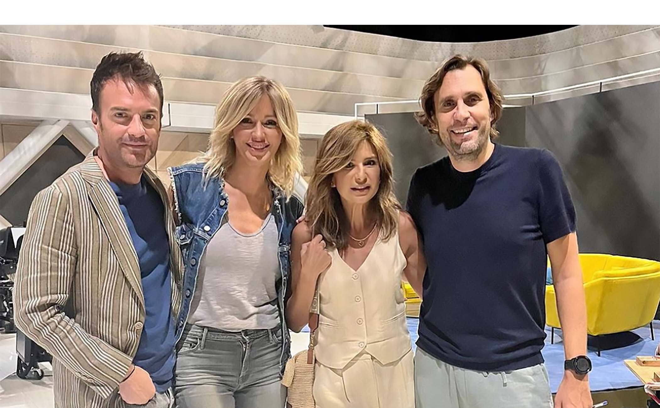 Miquel Valls, Susanna Griso, Gema López y Alberto Díaz en &#39;Espejo Público&#39;