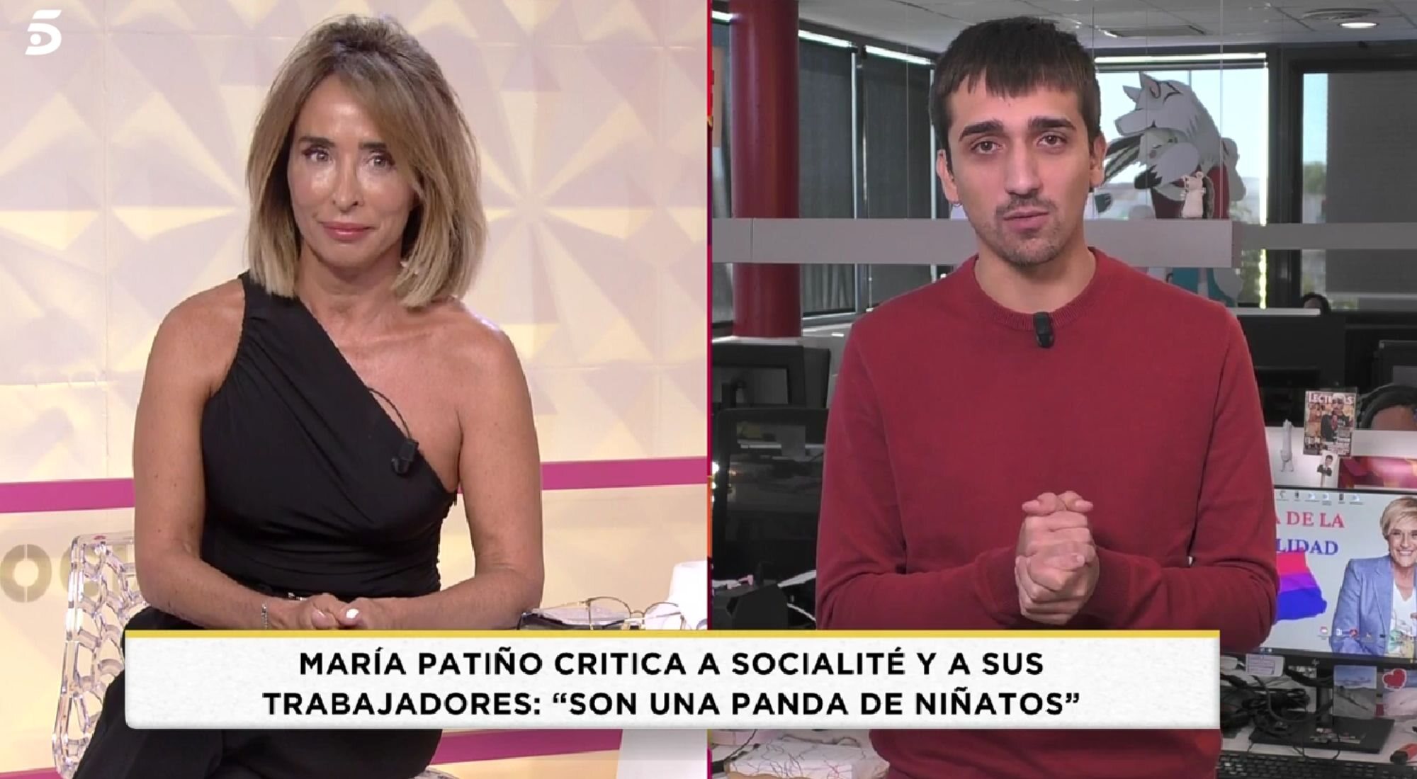 María Patiño y Miguel Ángel Rech en 'Socialité'