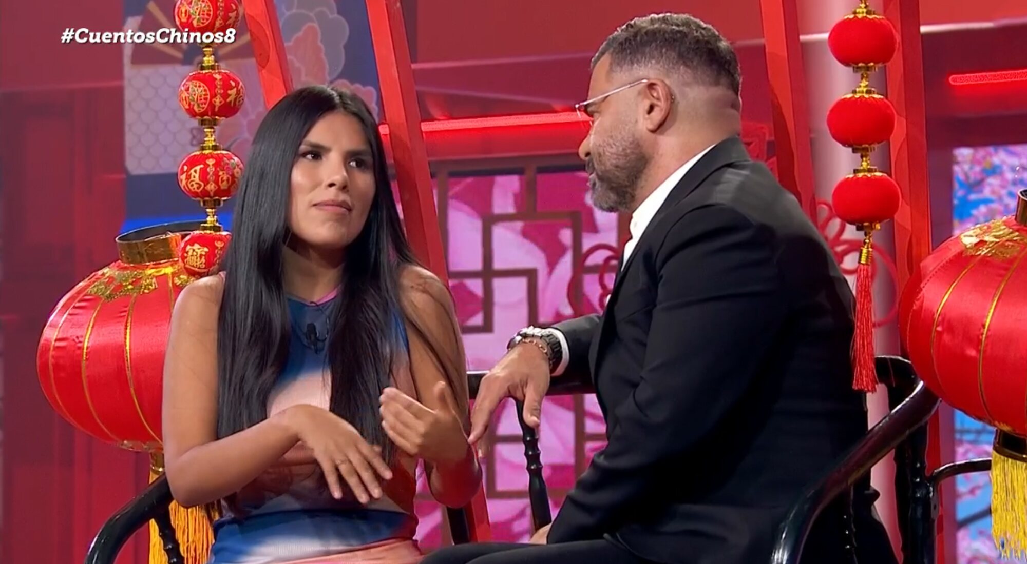 Jorge Javier entrevista a Isa Pantoja en 'Cuentos chinos'